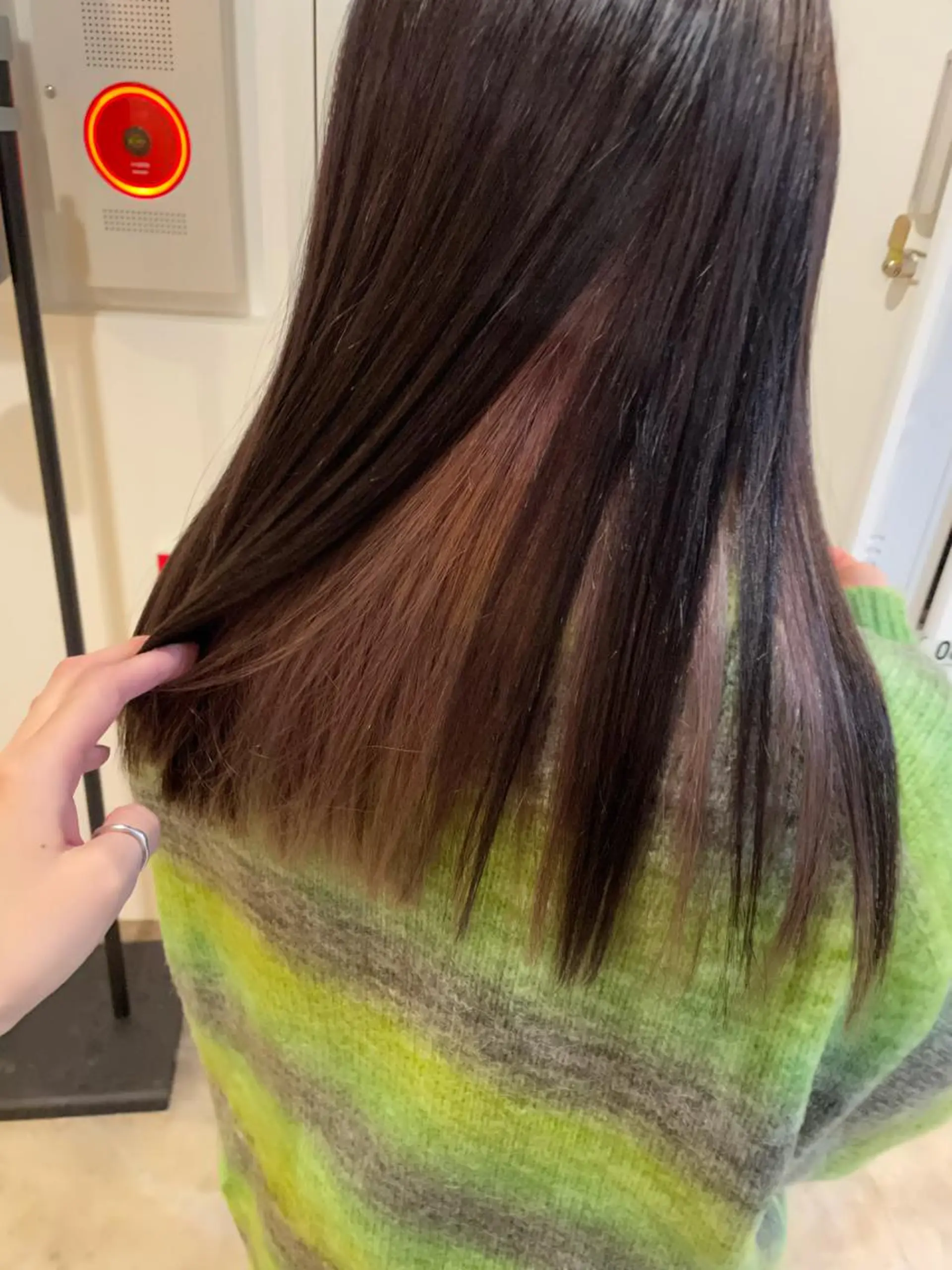 セミロング カラー ブリーチ グレージュ ラベンダーカラー ラベンダーグレージュ ラベンダーグレー カット ヘアカラー トリートメント 中目黒🌼 🌼ハナのヘアスタイル