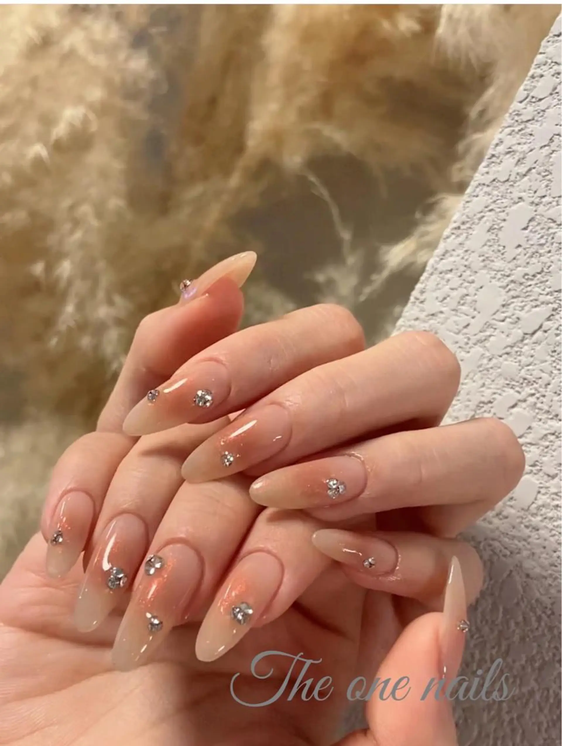 ネイル アートネイル 長さ出し スカルプネイル ストーンネイル 🌵the.one nails🌵新小岩のネイルデザイン