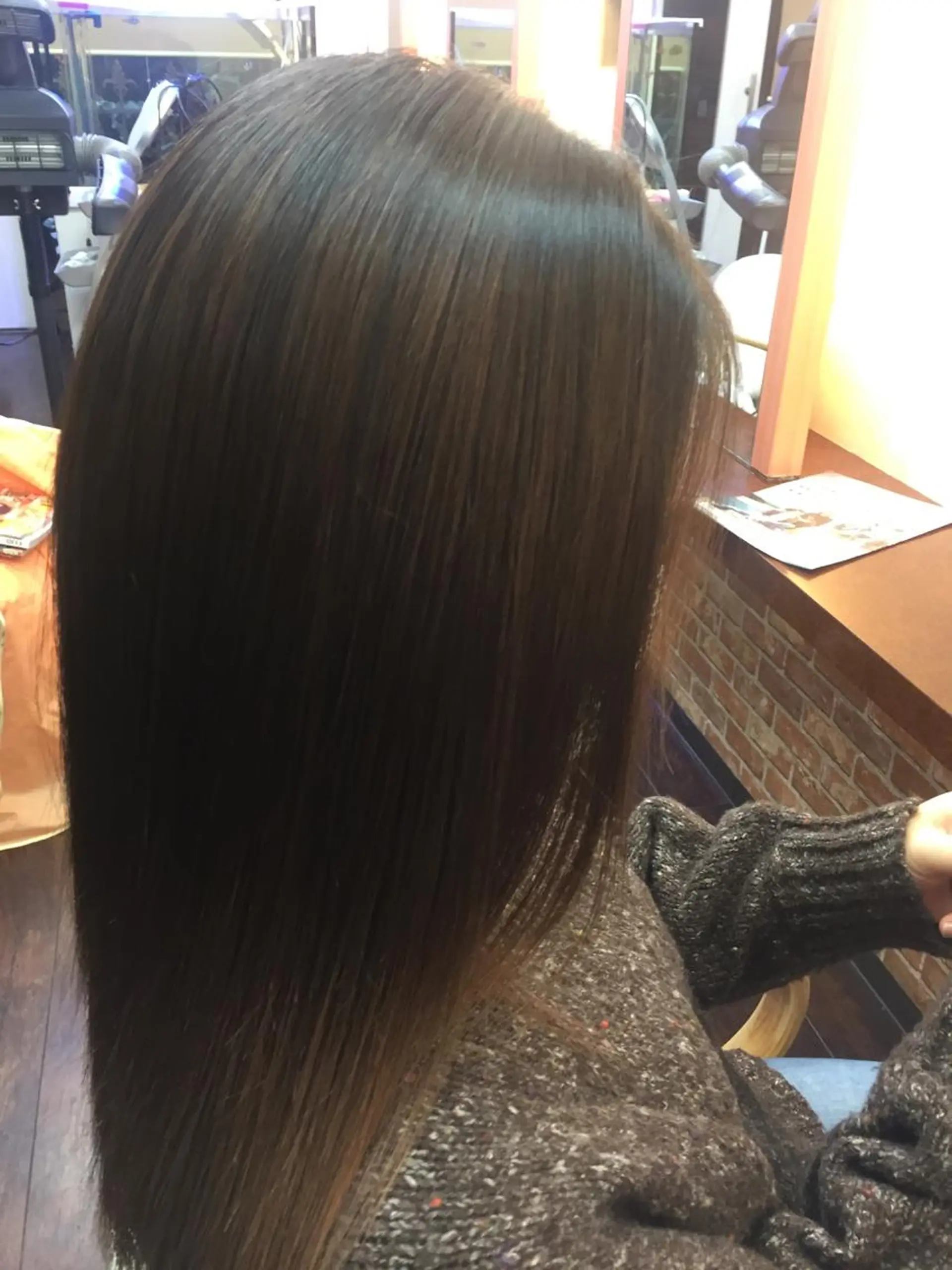 セミロング パーマ マツエク・マツパ 桧山 真のヘアスタイル