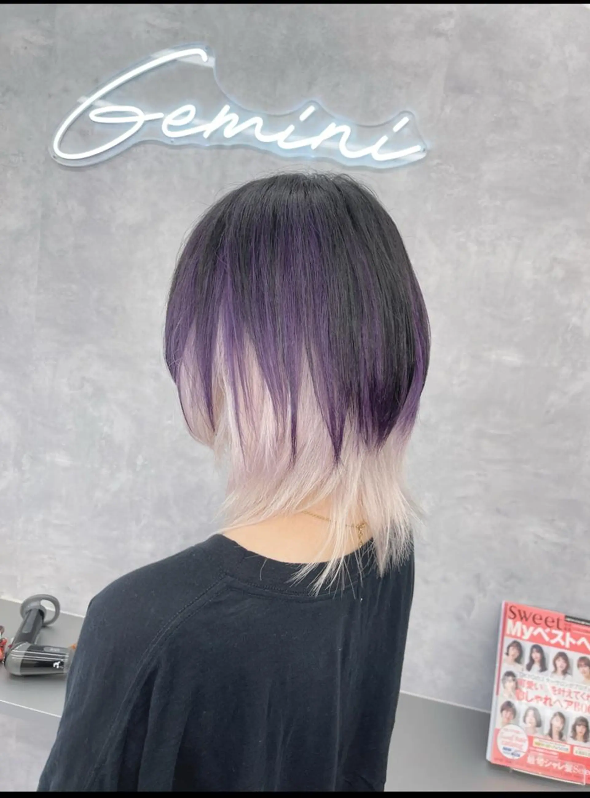 カラー メンズ カラー＆ブリーチ特化 ジェミニ メンズ瀬田のヘアスタイル