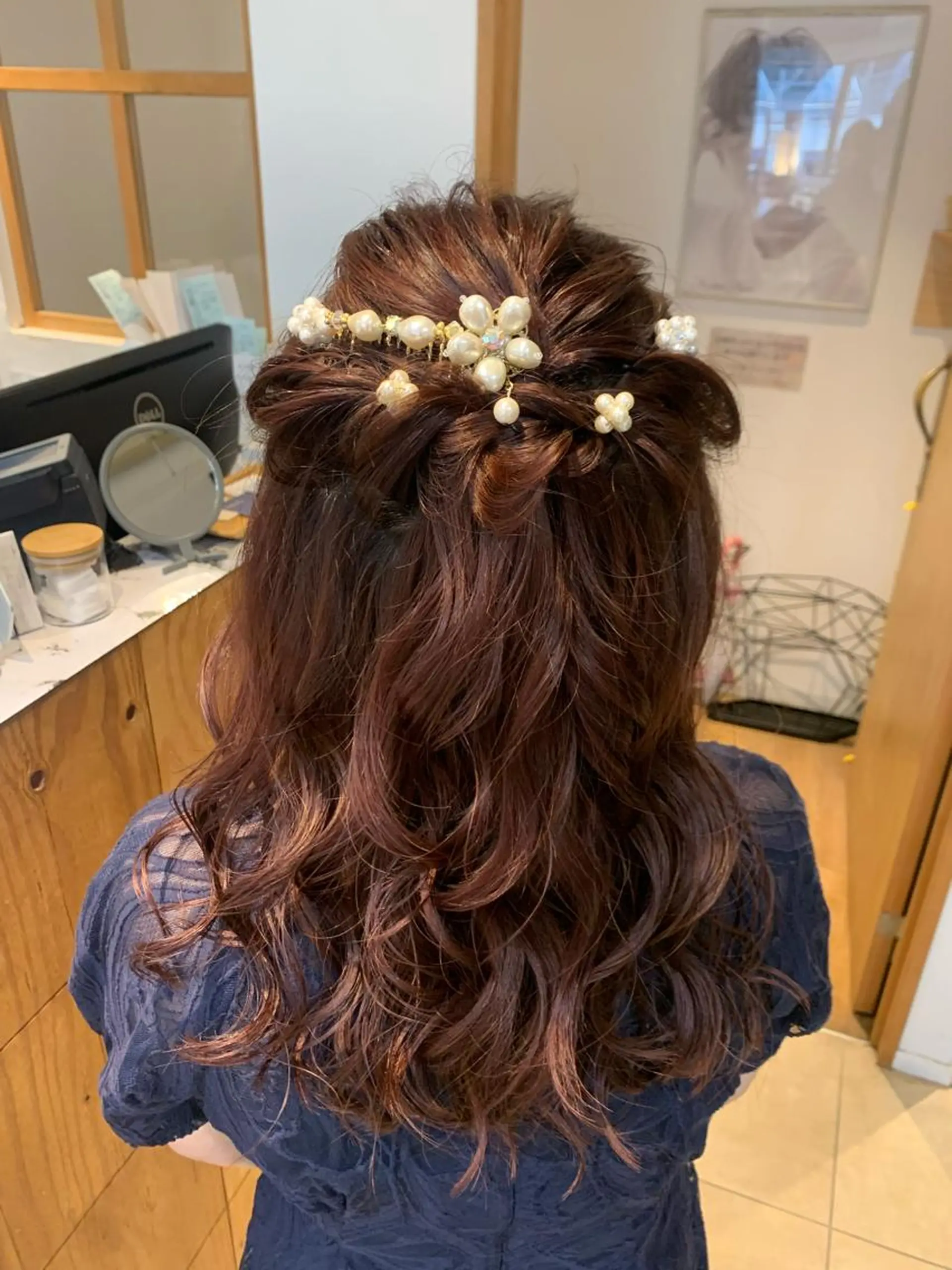 ロング ヘアセット 庄司 沙羅のヘアスタイル