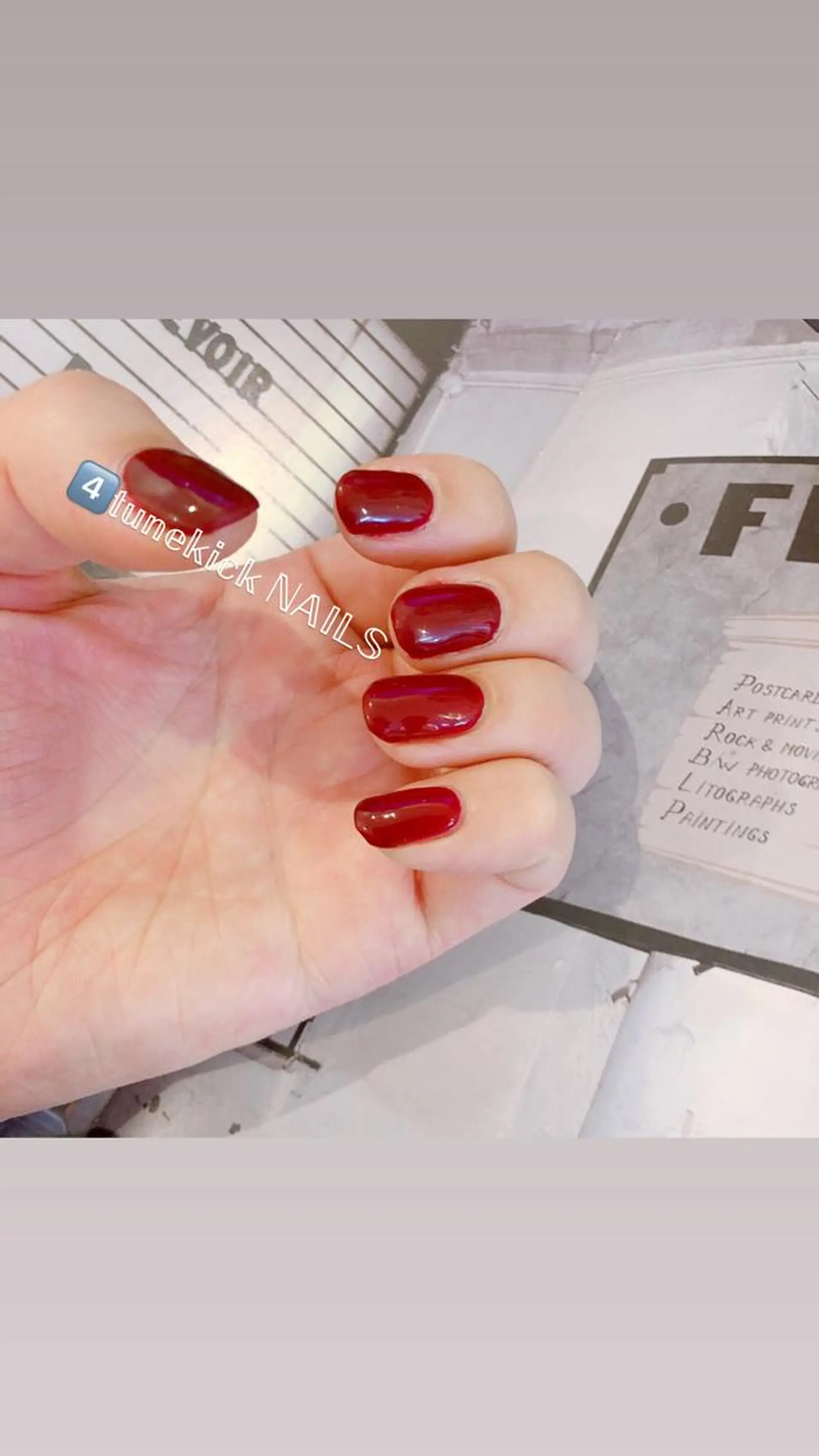 ネイル ワンカラーネイル 4tunekick NAILS(フォーチュンキックネイルズ)所属・光森 淳子のネイルデザイン