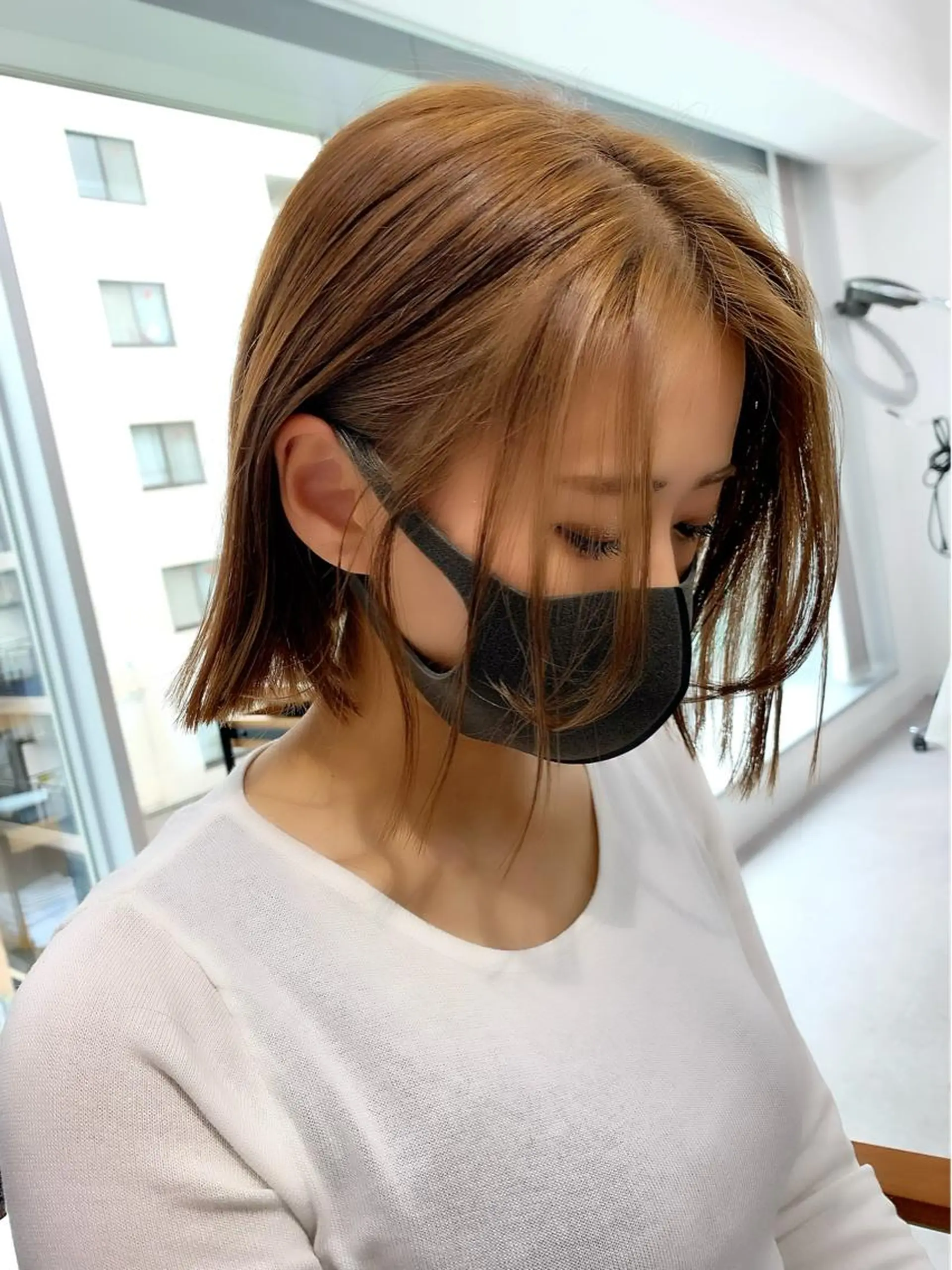 ショート カラー パーマ ヘアアレンジ メンズ キッズ ネイル マツエク・マツパ アイブロウ カット ヘアカラー 似合わせレイヤー 🌿JUNのヘアスタイル