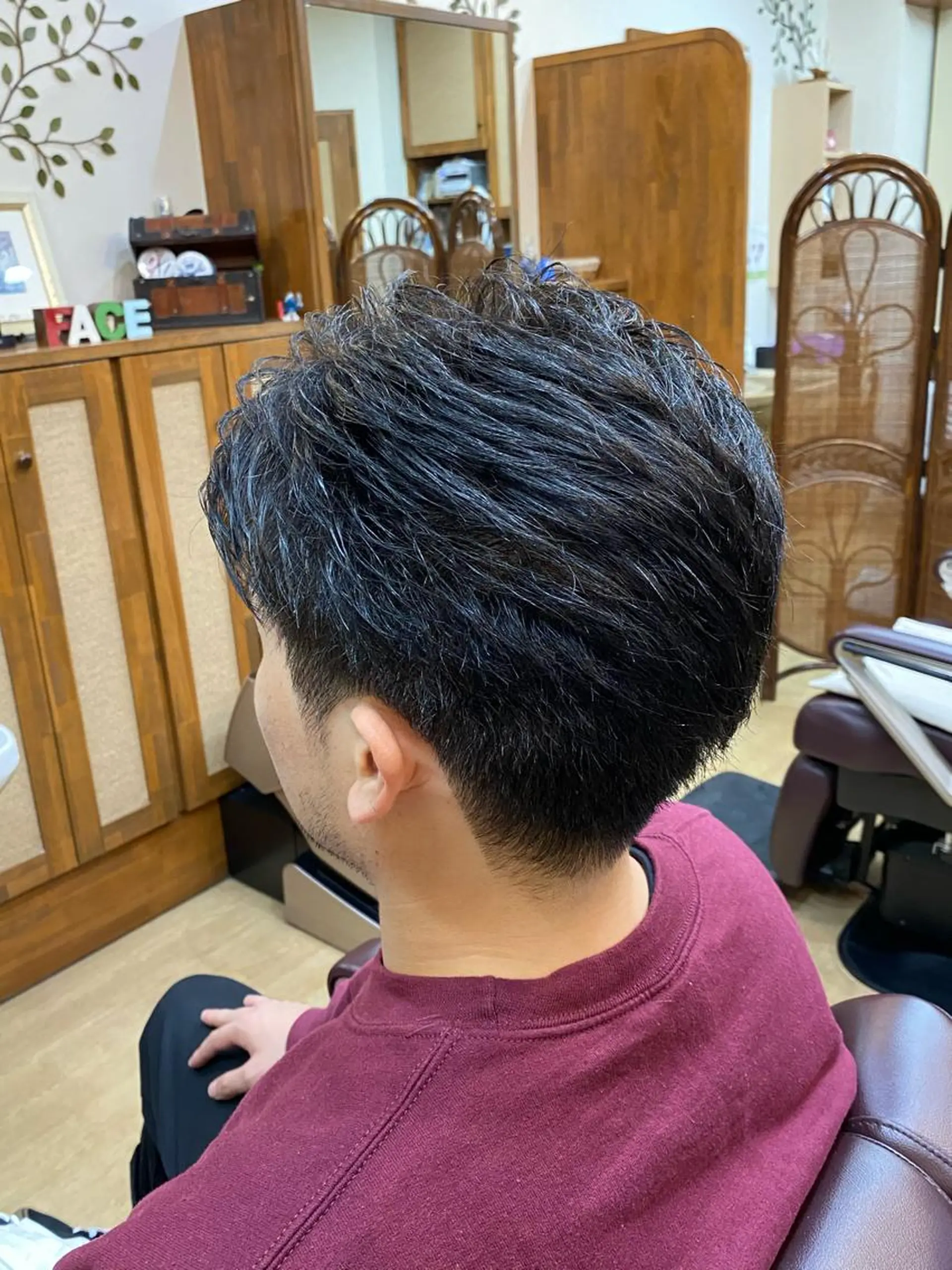 ショート メンズ 浅見 天翔のヘアスタイル