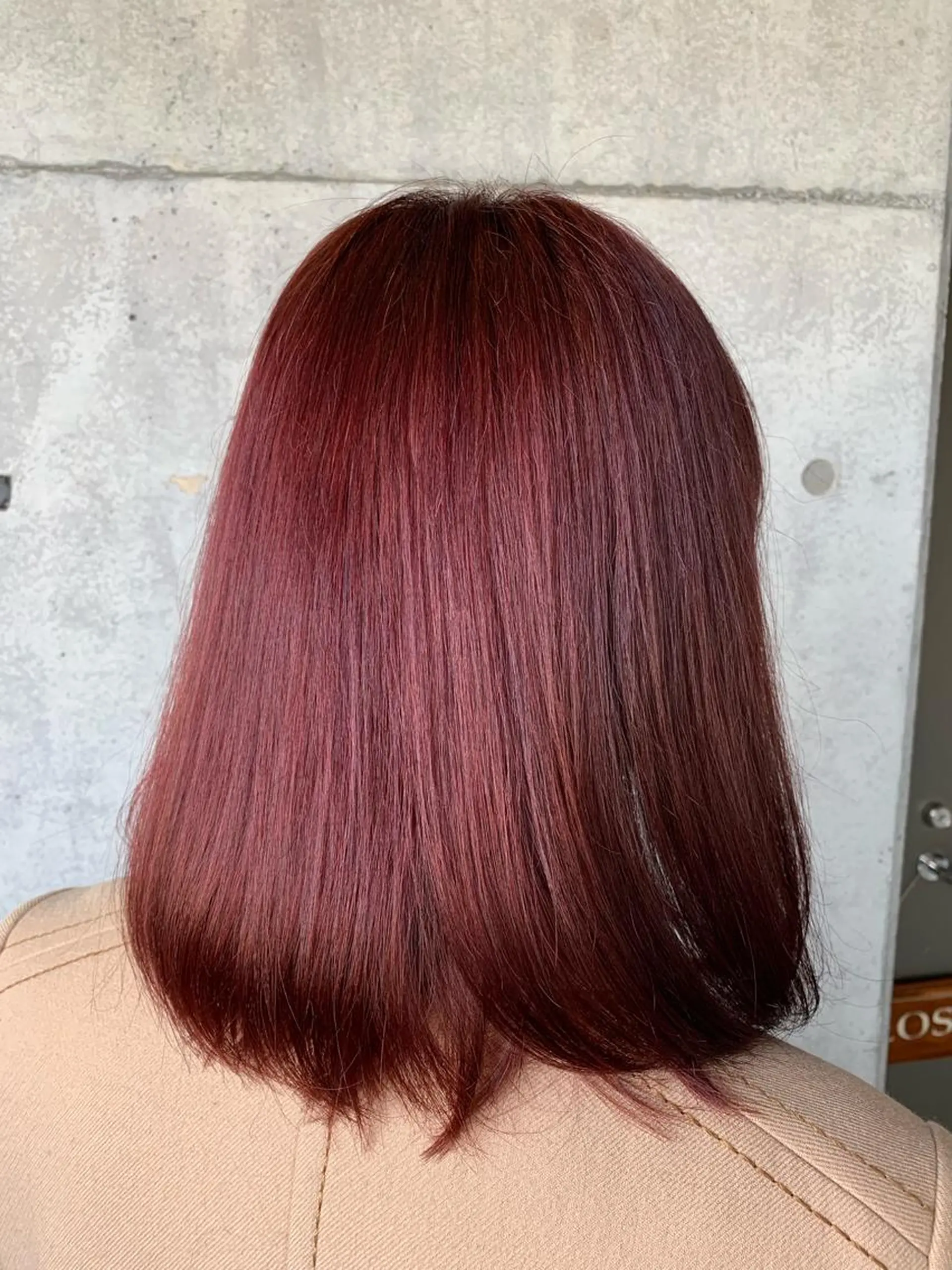 ミディアム カラー 髪質改善/縮毛矯正/ 廣瀬のヘアスタイル