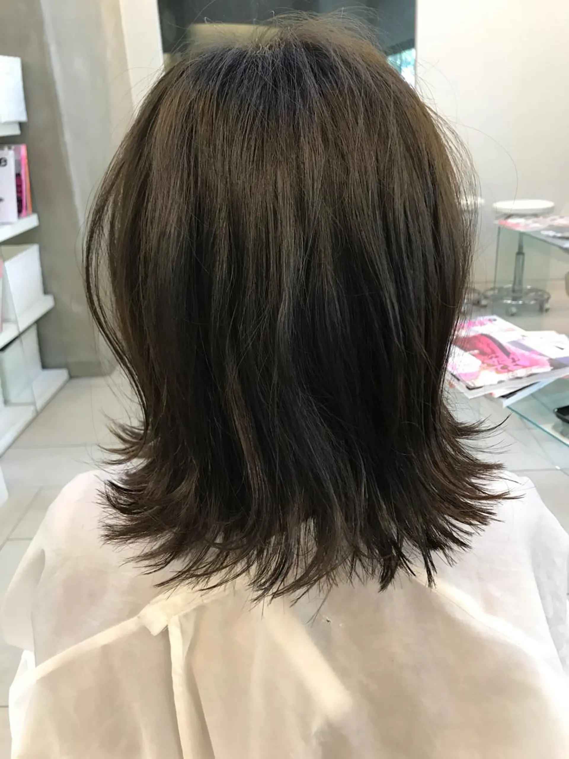 カラー アッシュ 松本 潔樹のヘアスタイル