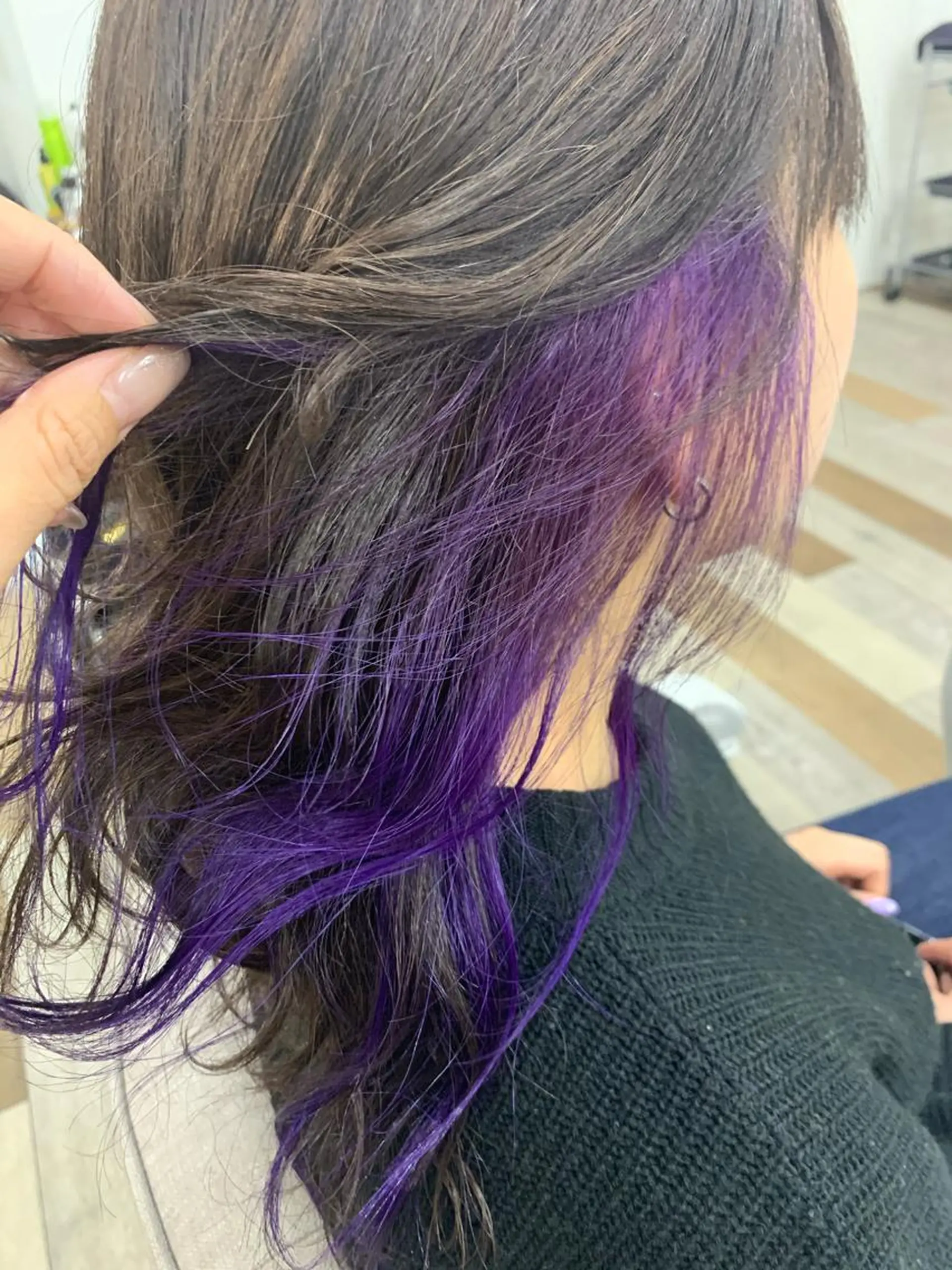 ミディアム 小笠原 菜緒のヘアスタイル