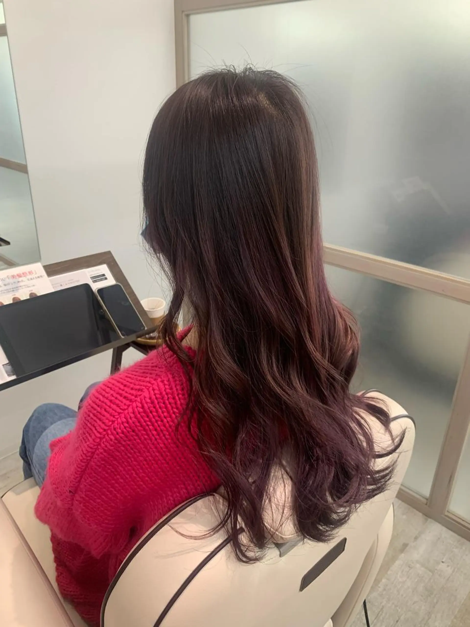 ロング 髪質改善×艶カラー Haruのヘアスタイル