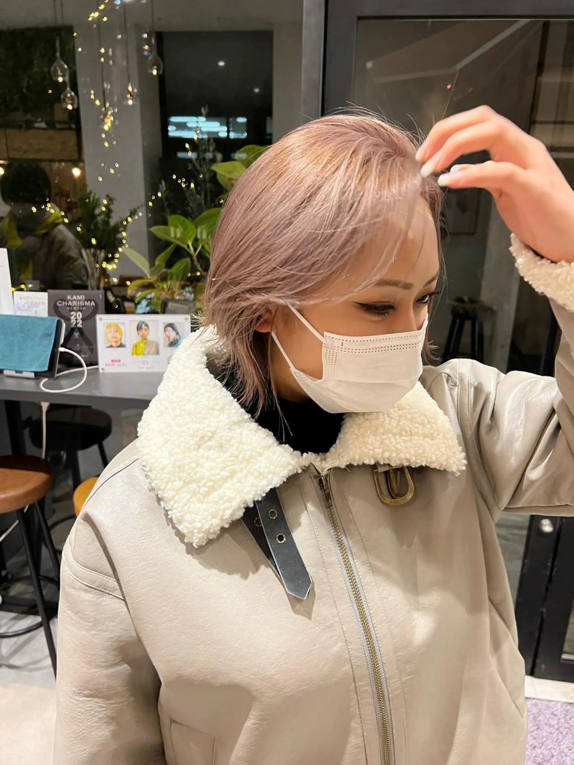 ショート i.osaka所属・たつ/レイヤーカット 顔周り/髪質改善のヘアスタイル