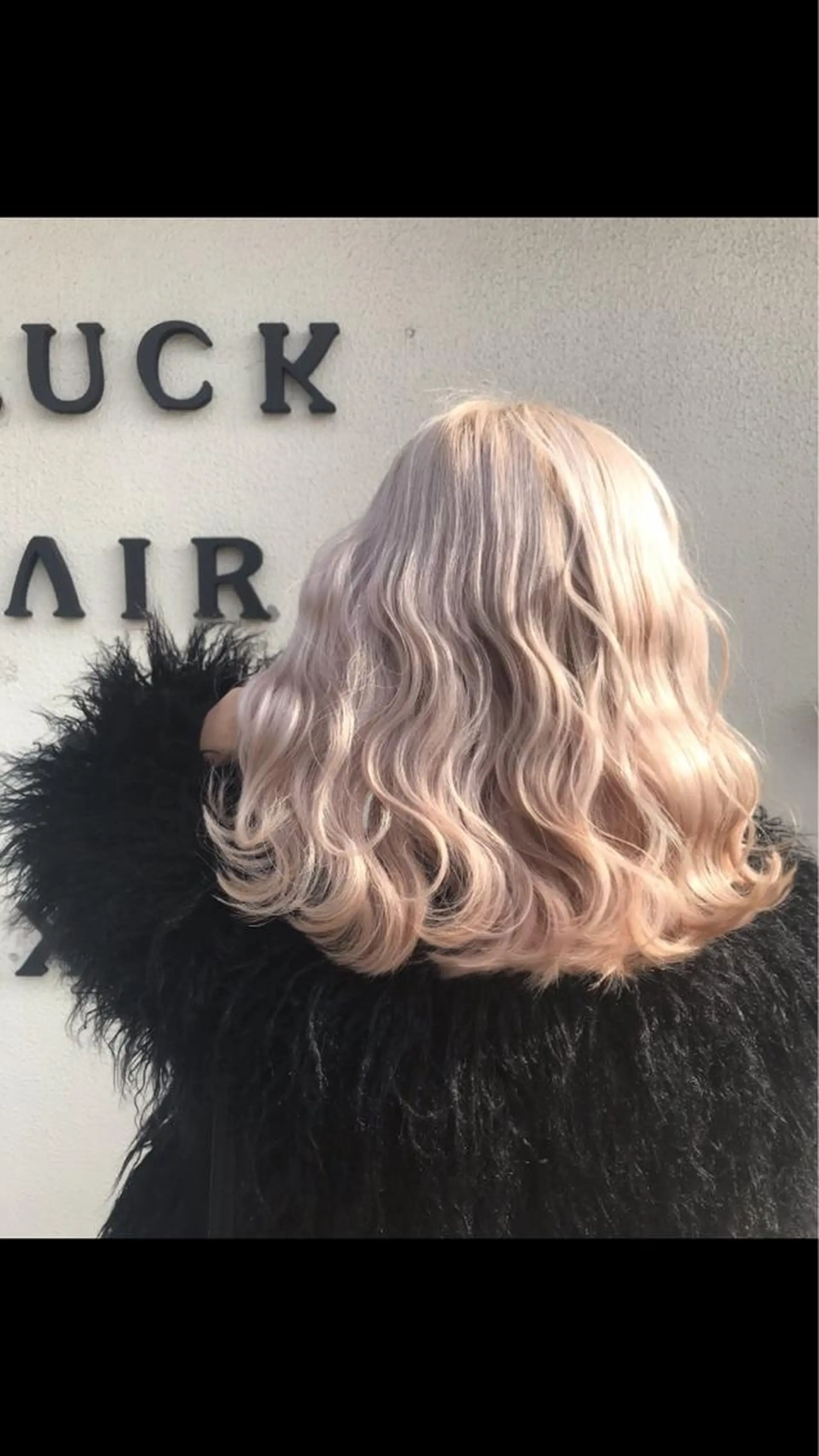 ミディアム カラー yosuke 梅田/バレイヤージュのヘアスタイル