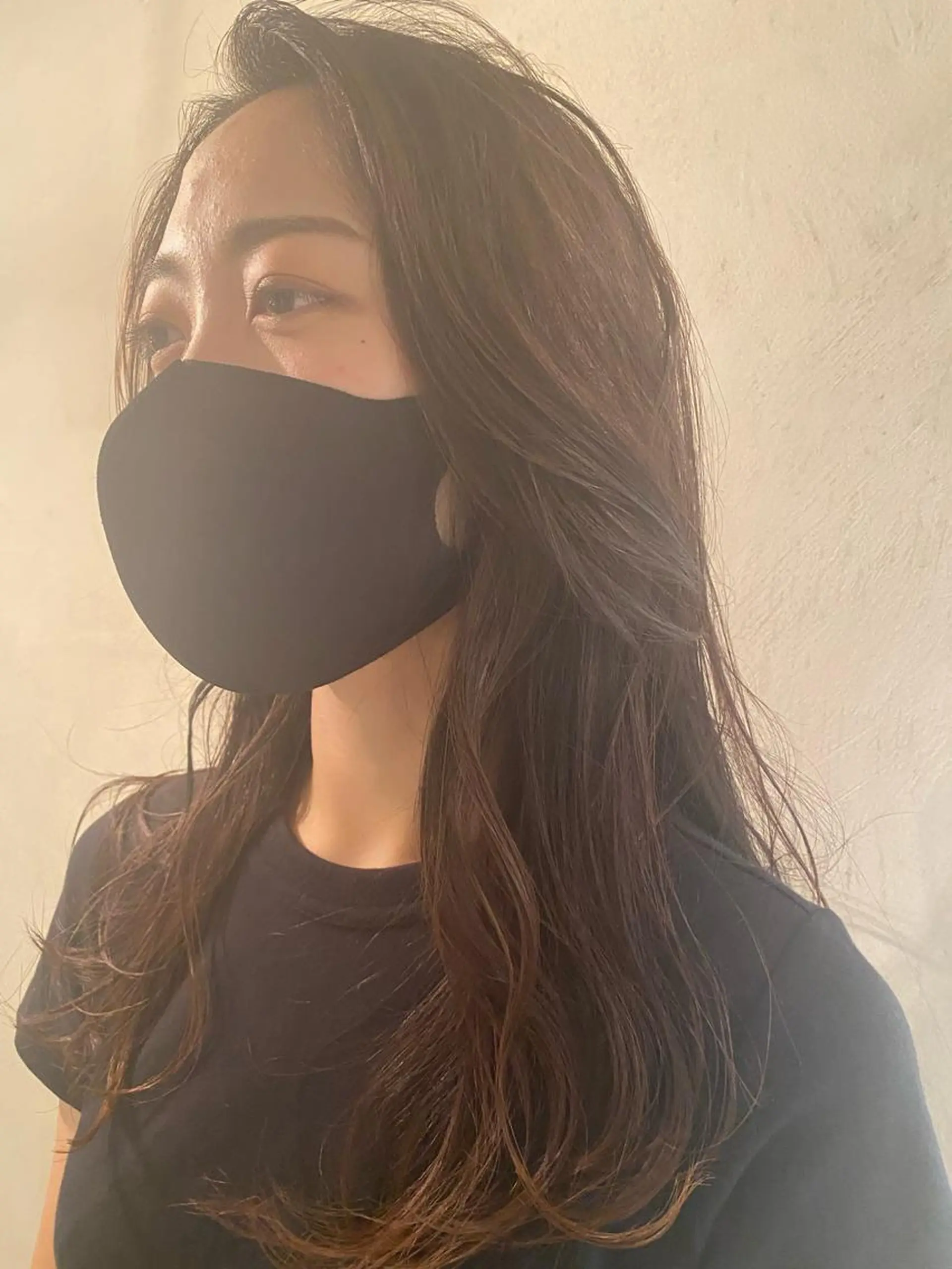 ロング 顔まわりレイヤー レイヤーカット I nagiのヘアスタイル