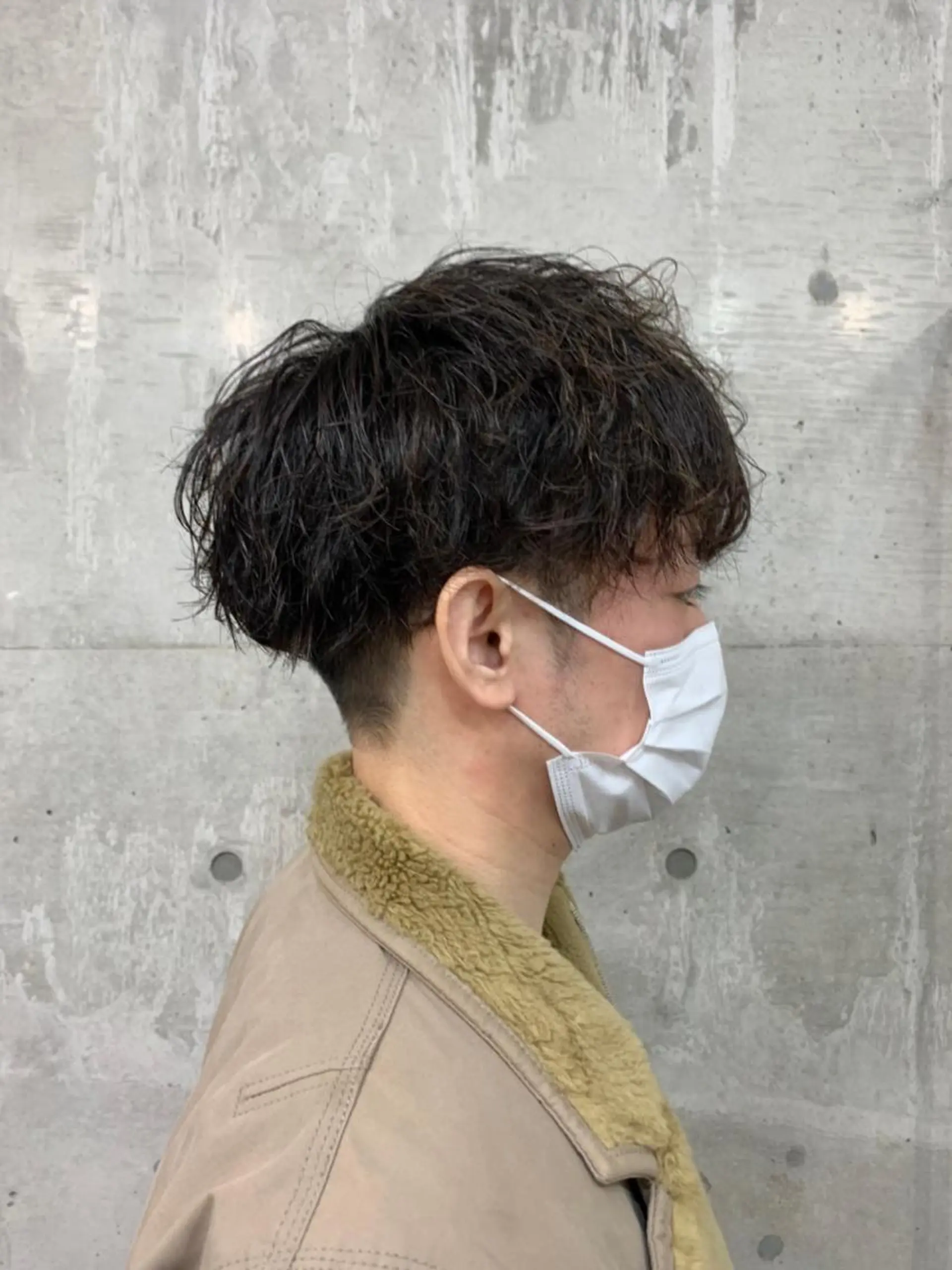 ショート パーマ メンズ クセを最大限に活かす メンズパーマ奈良大祐のヘアスタイル