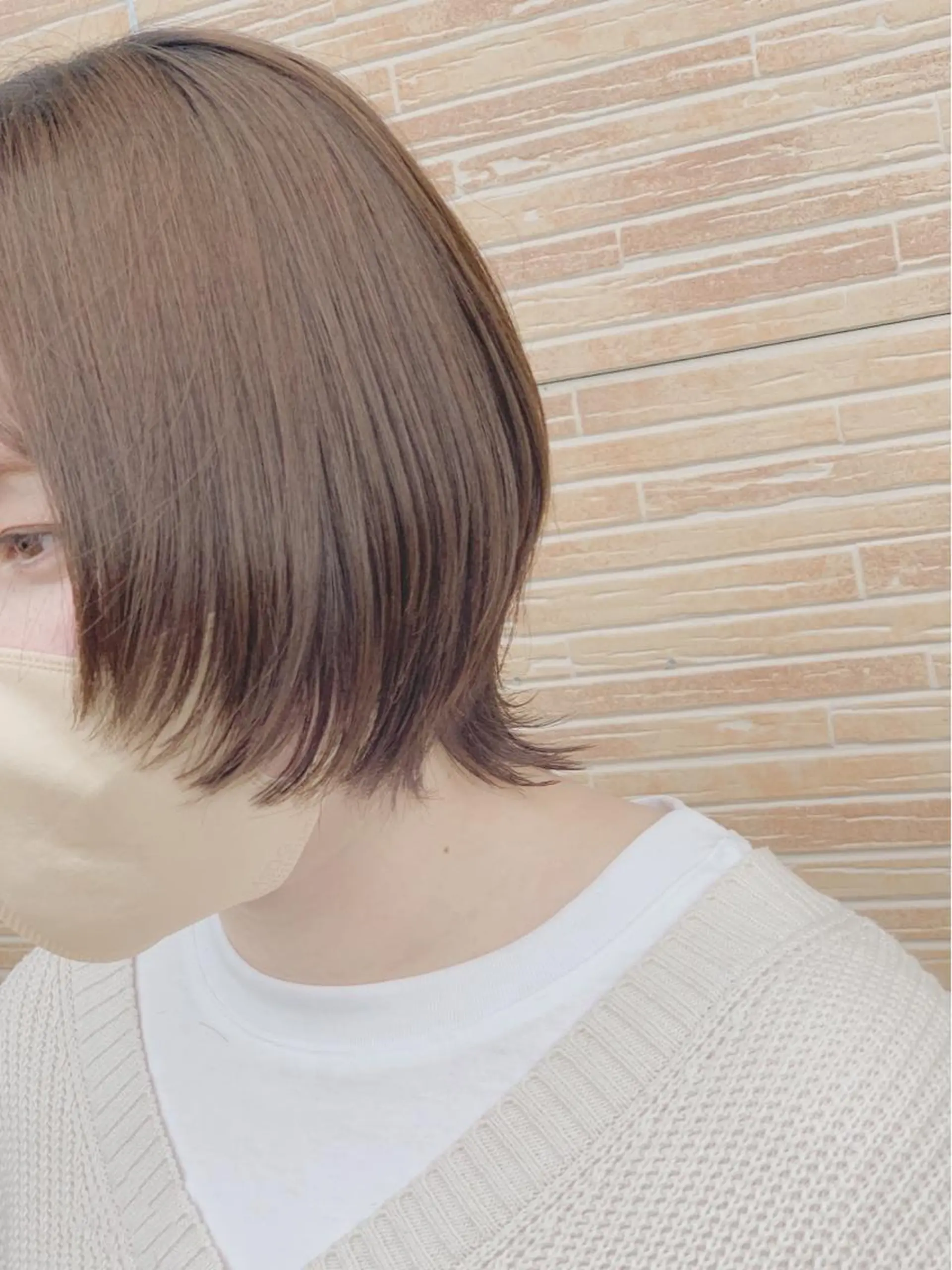 ショート ウルフカット ank classic hair【アンククラシックヘアー】所属・バレイヤージュ ハイライト　齋藤祐哉のヘアスタイル