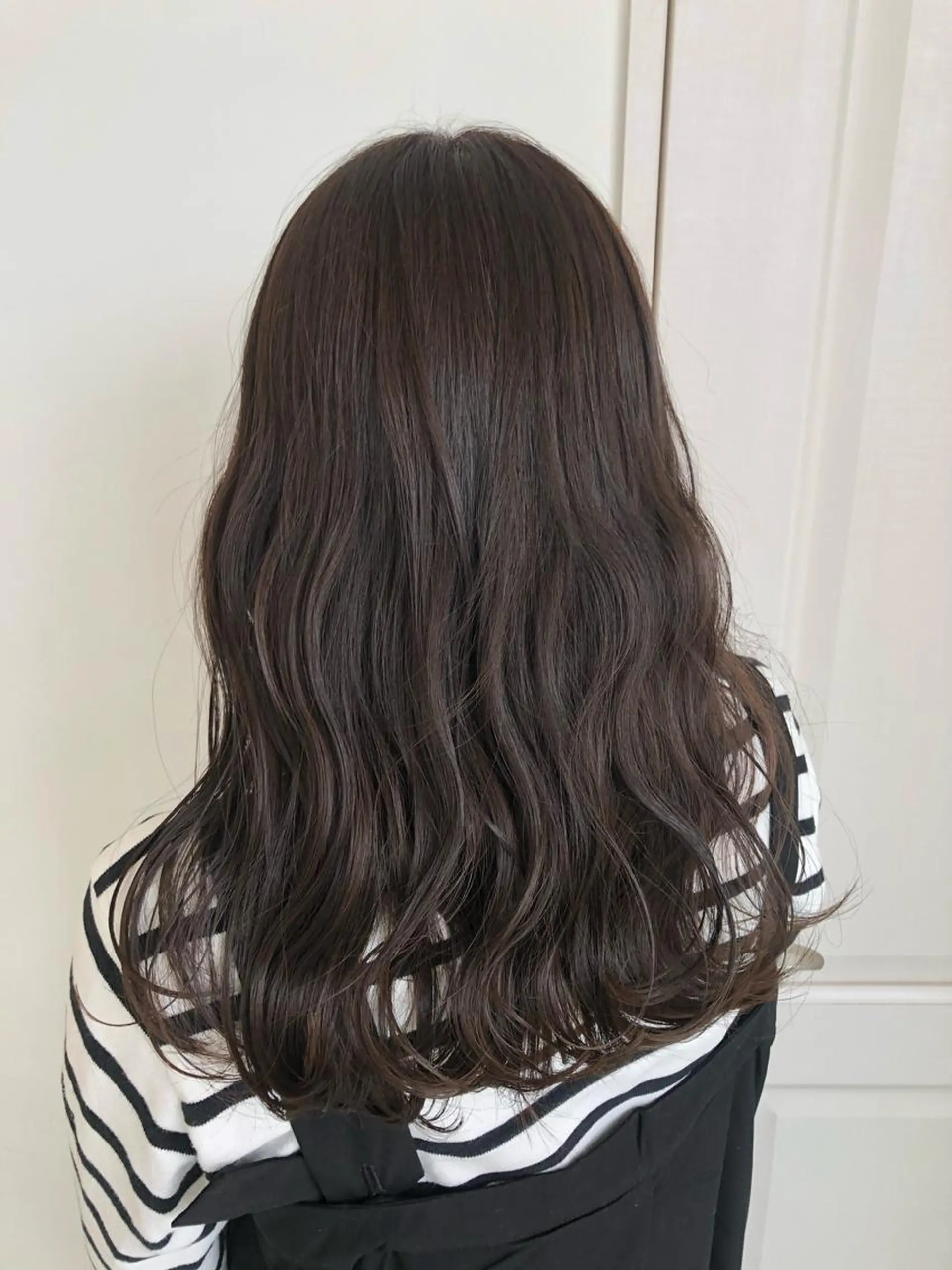 ロング カラー ベージュカラー ブリーチ ブリーチなしカラー カット ヘアカラー トリートメント ヘアセット ヤマモト マイのヘアスタイル