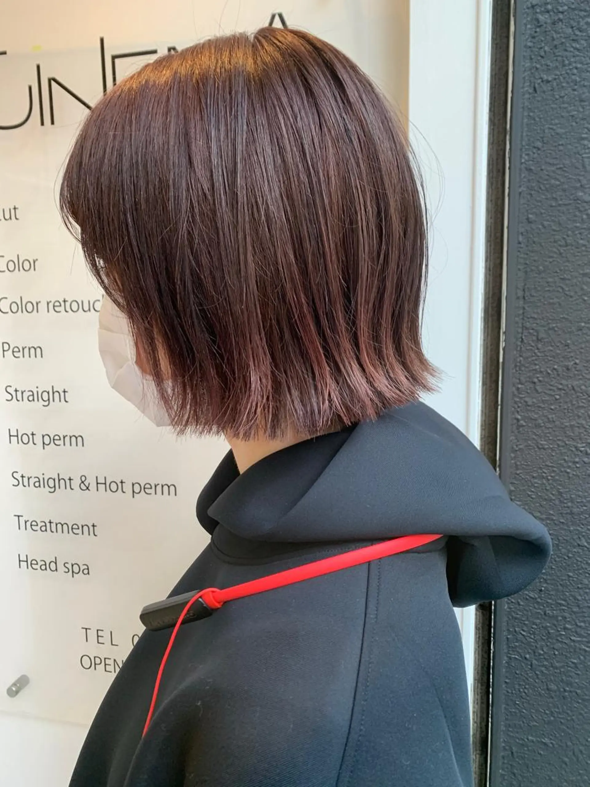 ショート カラー ボブ CiNEMA daikanyama所属・透明感カラー🫧 今泉健太のヘアスタイル