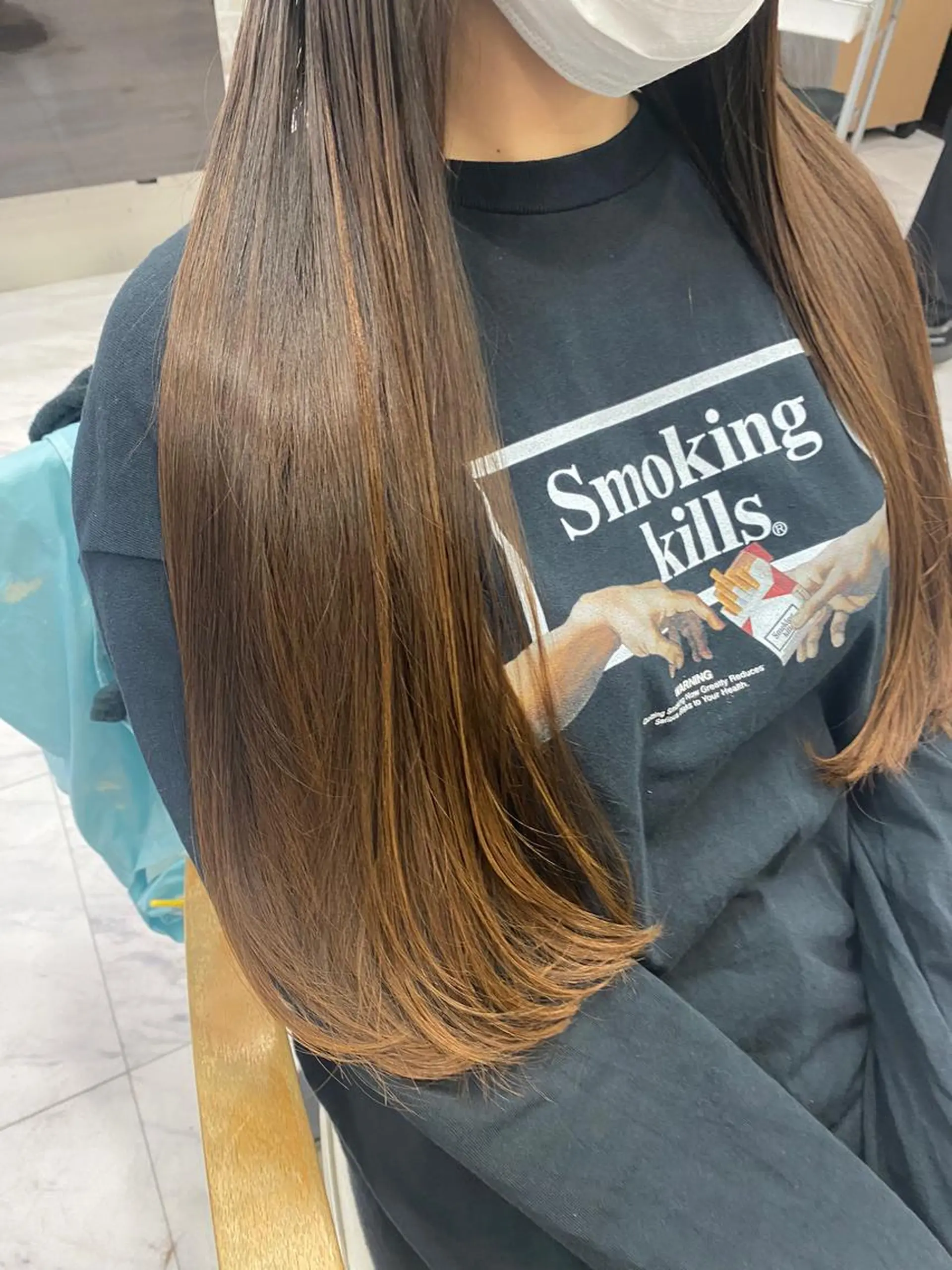 ロング レイヤーカット シャギー 目黒 碧人のヘアスタイル