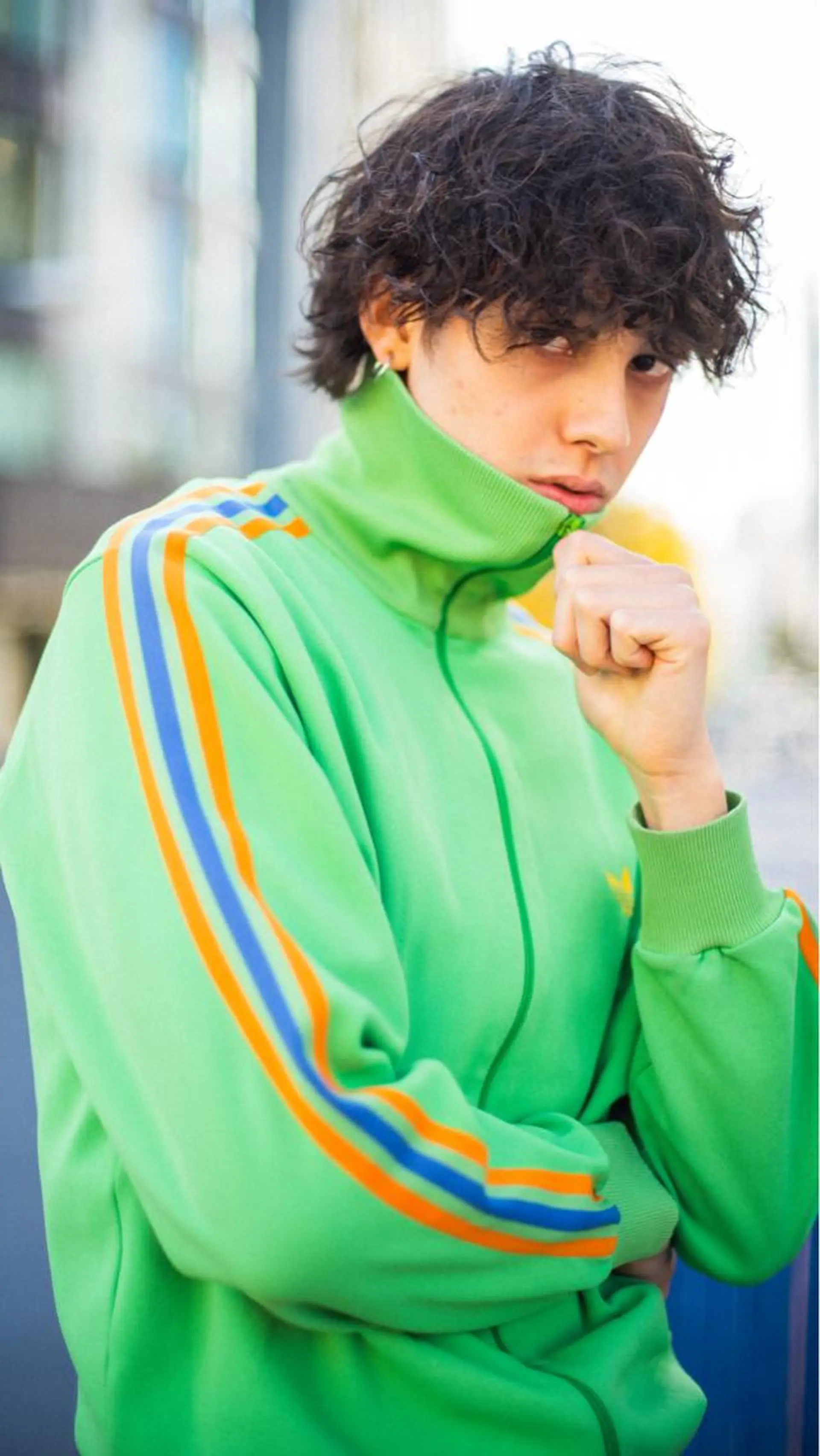 メンズ メンズパーマ メンズウルフカット ウルフカット カット パーマ 🌈圧倒的デザイン パーマ　関和希のヘアスタイル