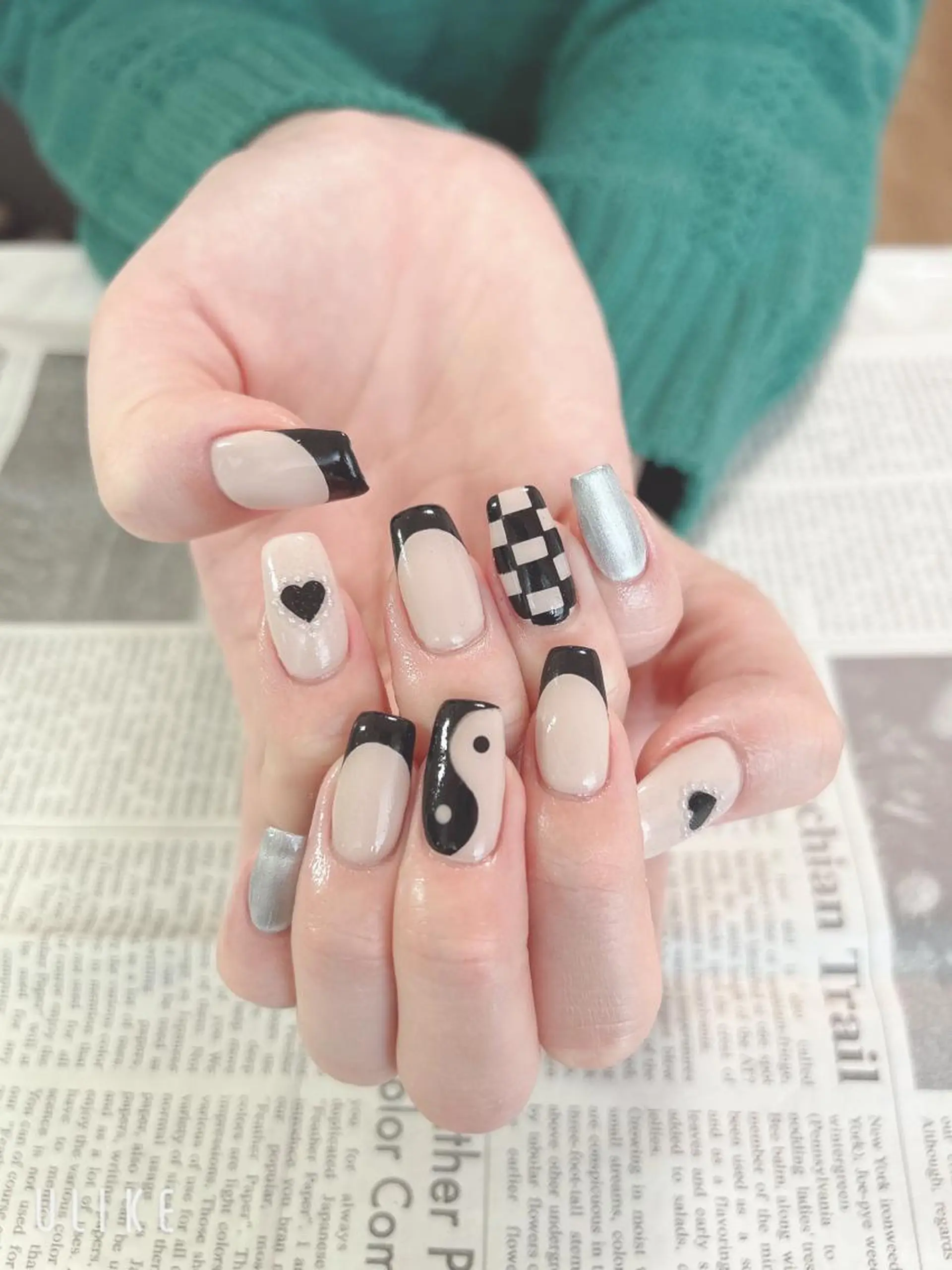 ネイル ハンドネイル ハンドケア 森山 舞のネイルデザイン