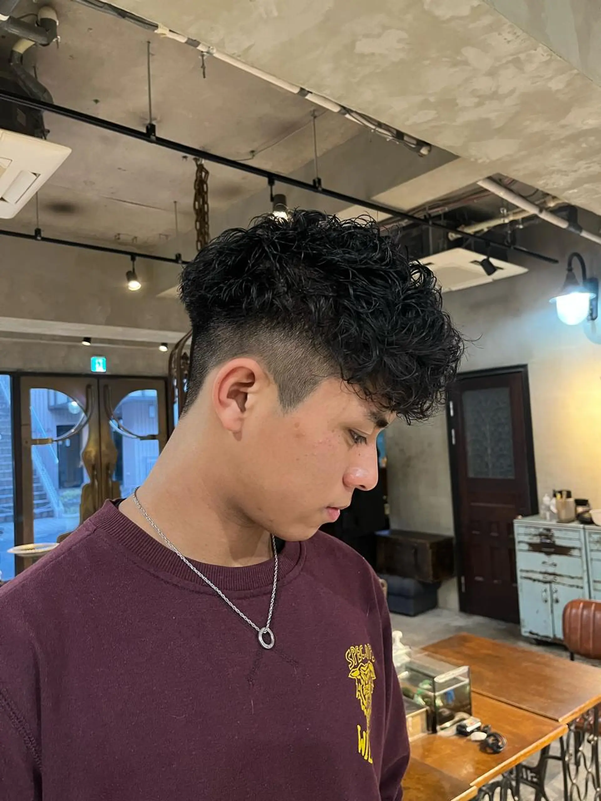 パーマ メンズ スペインカール カット パーマ トリートメント DX所属・✨メンズスタイル✨ Daiのヘアスタイル