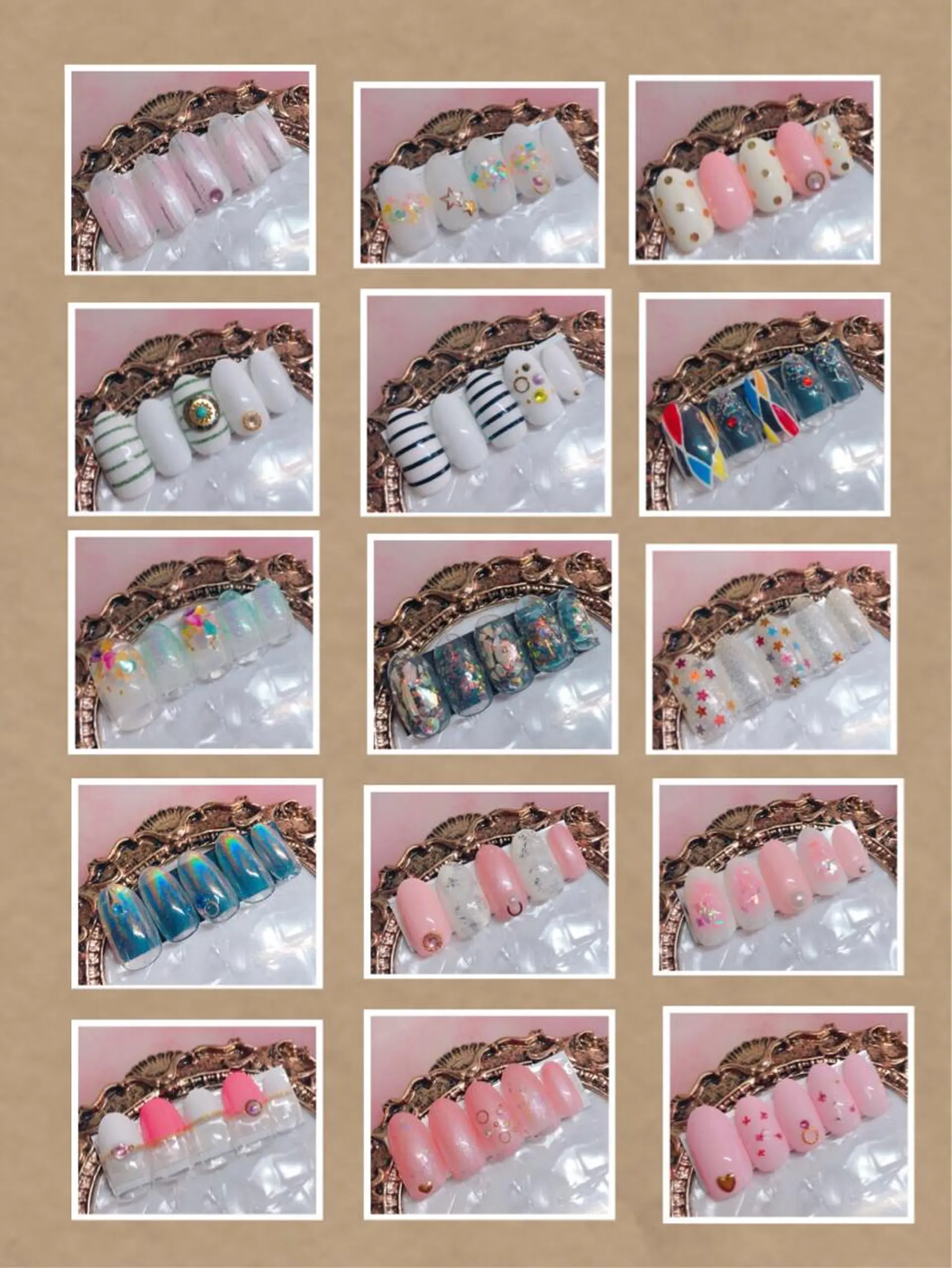 ネイル ハンドネイル CROWN プライベートサロンのネイルデザイン