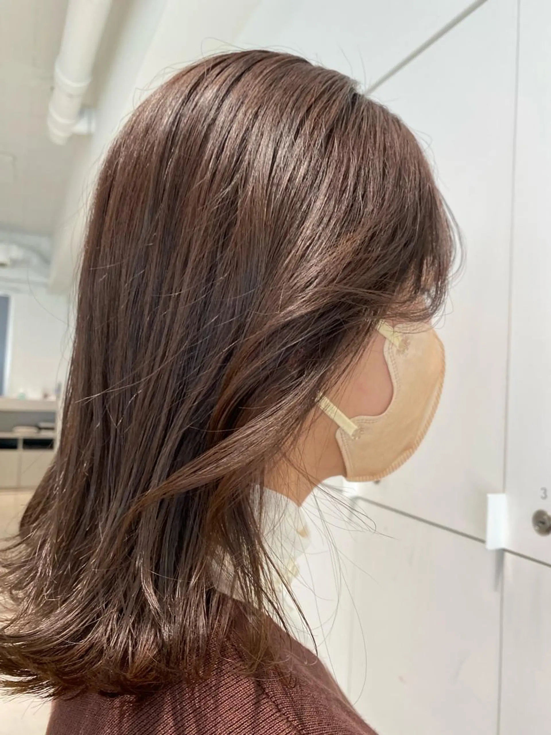 カラー ブリーチ ブリーチなしカラー ミキ stylistのヘアスタイル