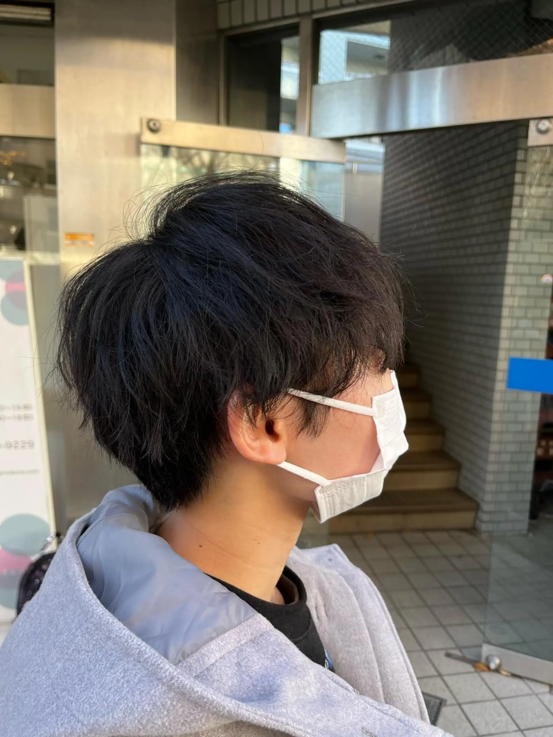 ショート パーマ メンズ メンズパーマ ツイストスパイラルパーマ スパイラルパーマ カット パーマ 韓国風メンズ/毛流れ ヘアなら須田龍世のヘアスタイル