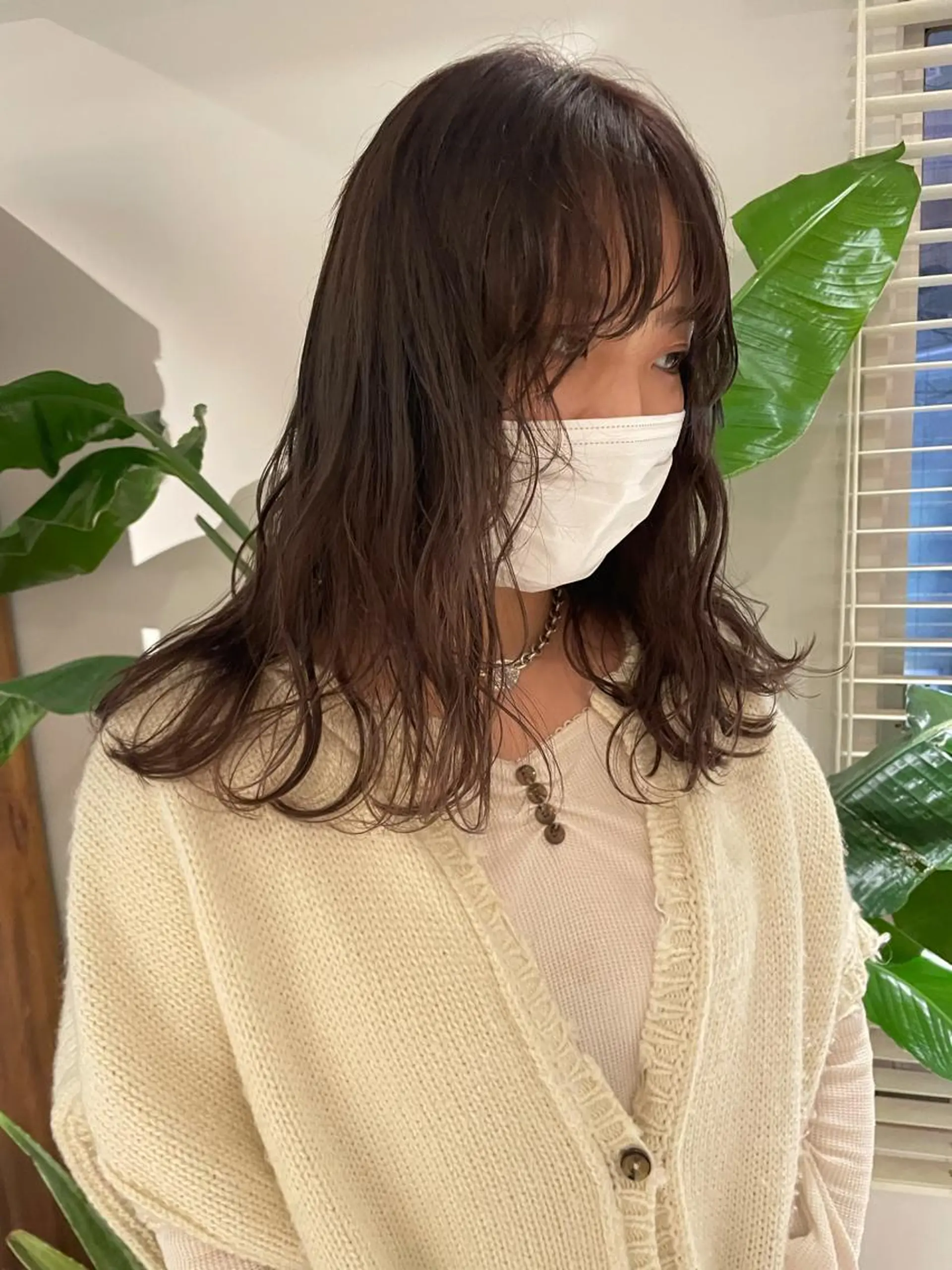 ミディアム カラー classic 新横浜所属・大人girly🛋️ 🤍yukakoのヘアスタイル