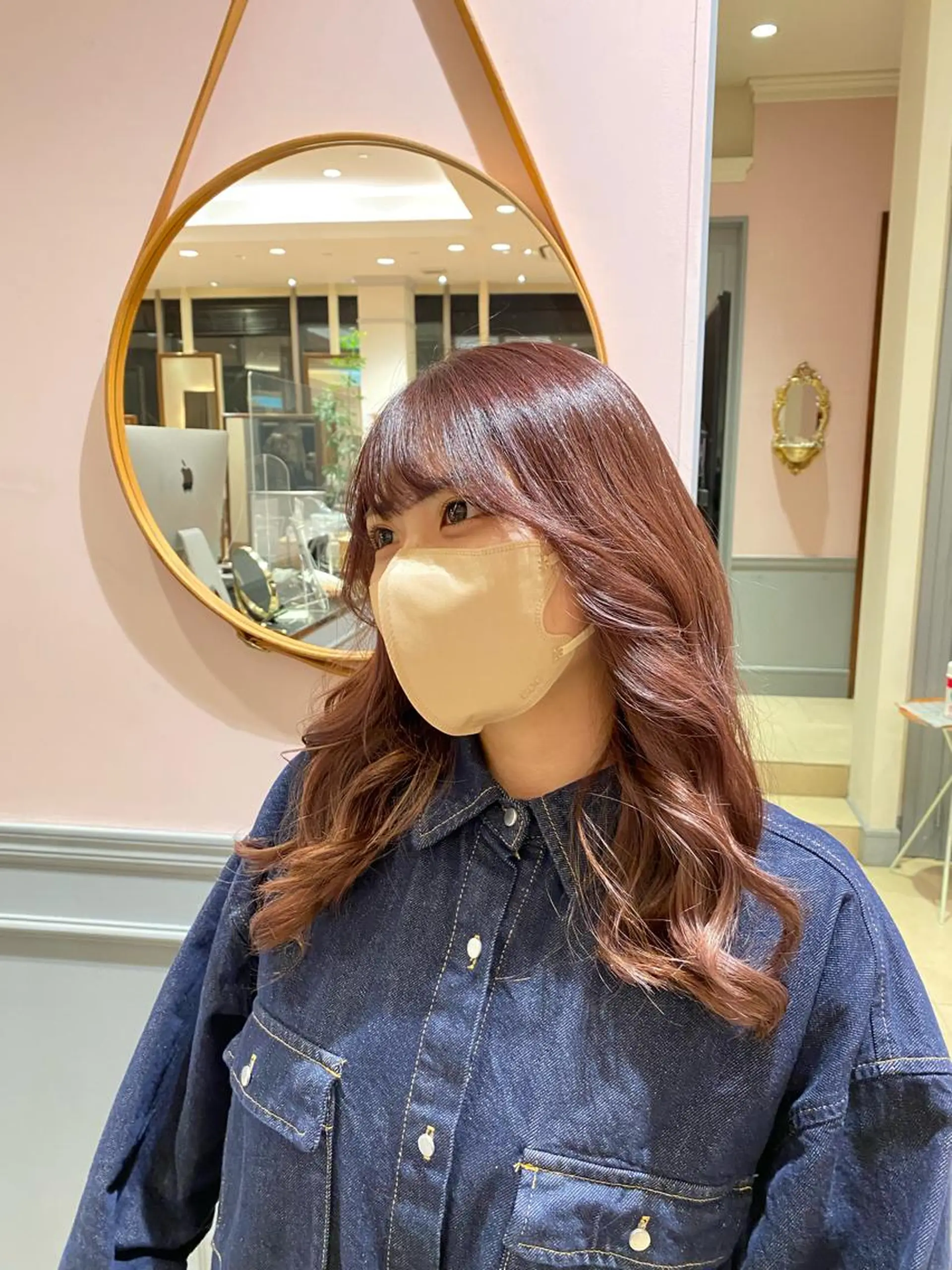 セミロング ハイライト Savoir GRANMASH【サヴォア　グランマッシュ】所属・ショート/レイヤー/ 透明感/グレージュのヘアスタイル