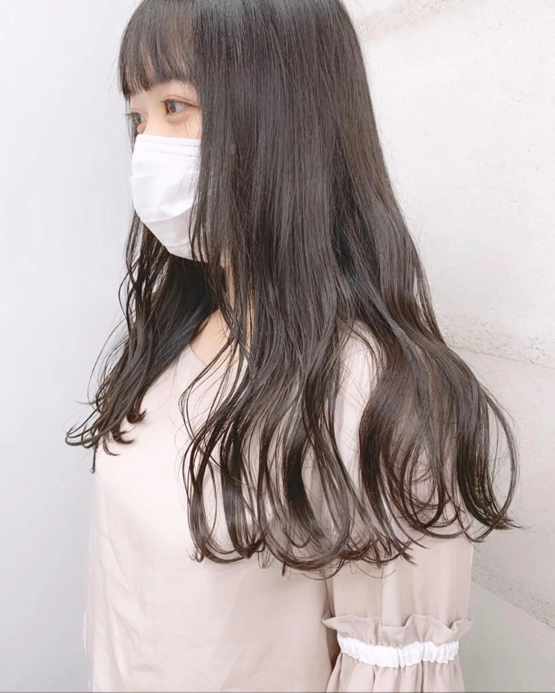 カラー 透明感/オリーブ/ グレージュ/YUKAのヘアスタイル