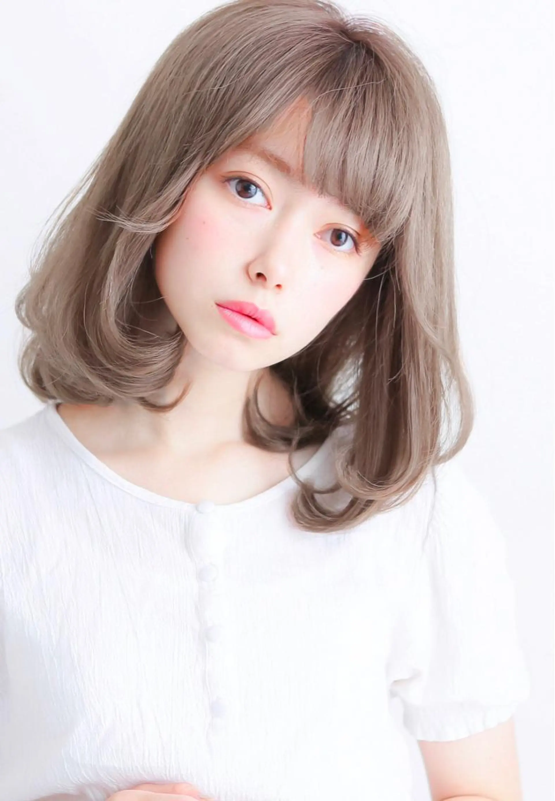 ショート カラー モテ髪透明感❤️ デイズヘアカラーのヘアスタイル