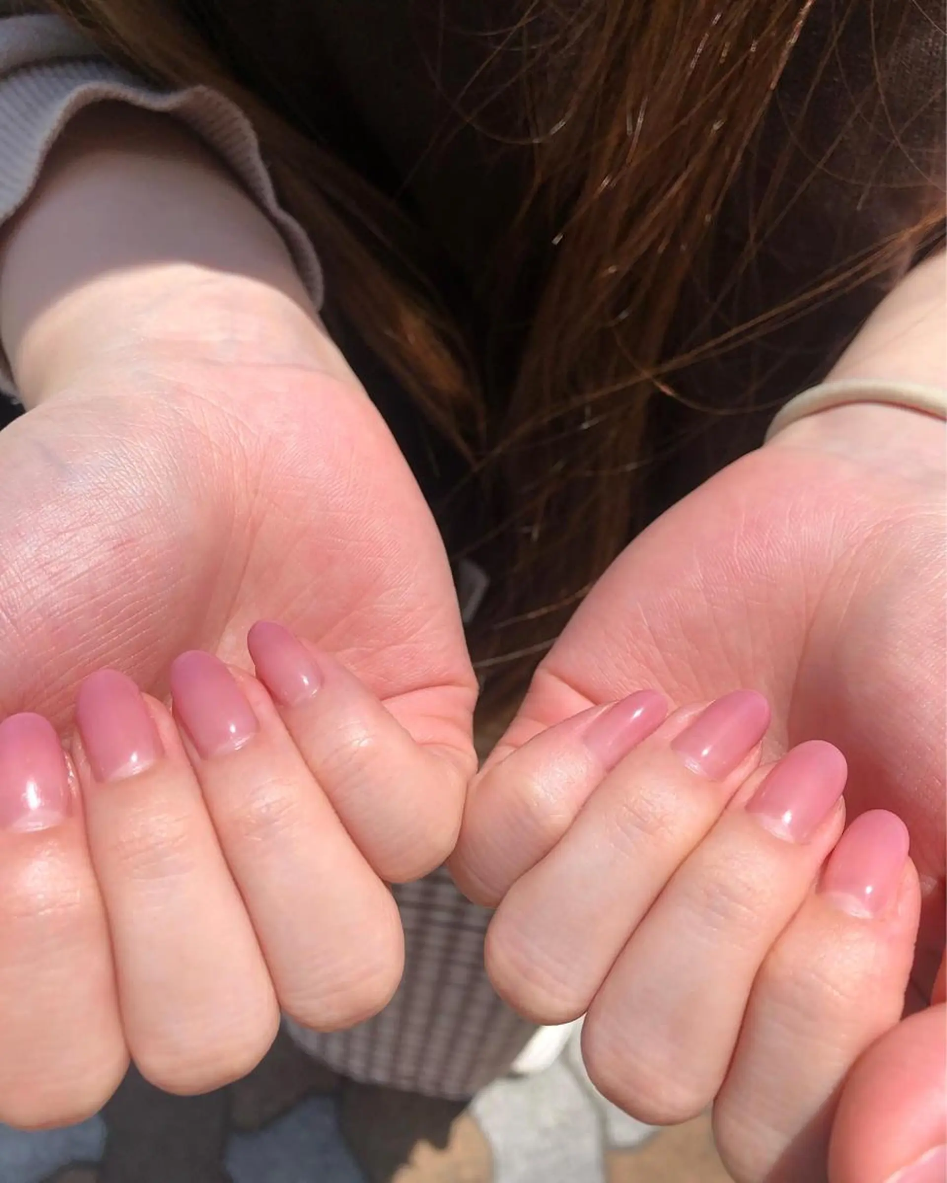 ネイル グラデーション ワンカラーネイル ハンドネイル MELLMODE所属・Nakano Kanaのネイルデザイン