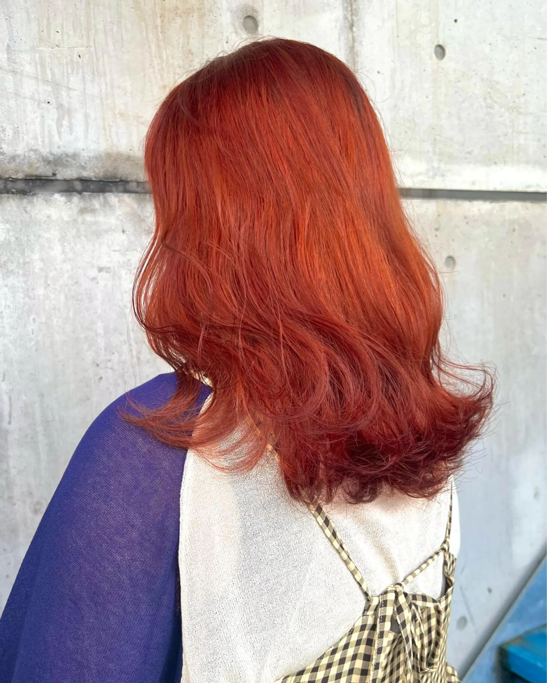 ミディアム カラー ブリーチ ブラウンカラー ケアブリーチ ダブルカラー ハイトーンカラー RAIMA ハイトーン/レイヤーのヘアスタイル