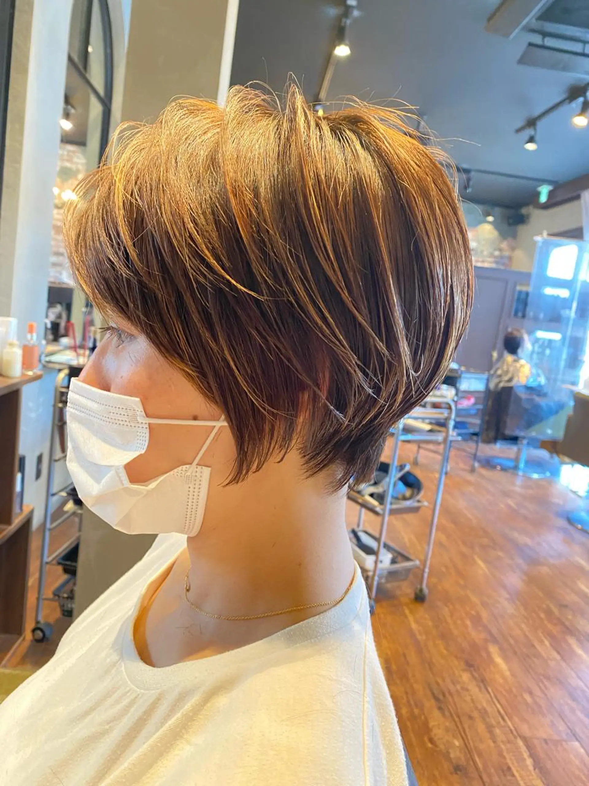 ショート カット ヘアカラー FELIZA所属・似合わせの達人🔥 石川就平のヘアスタイル