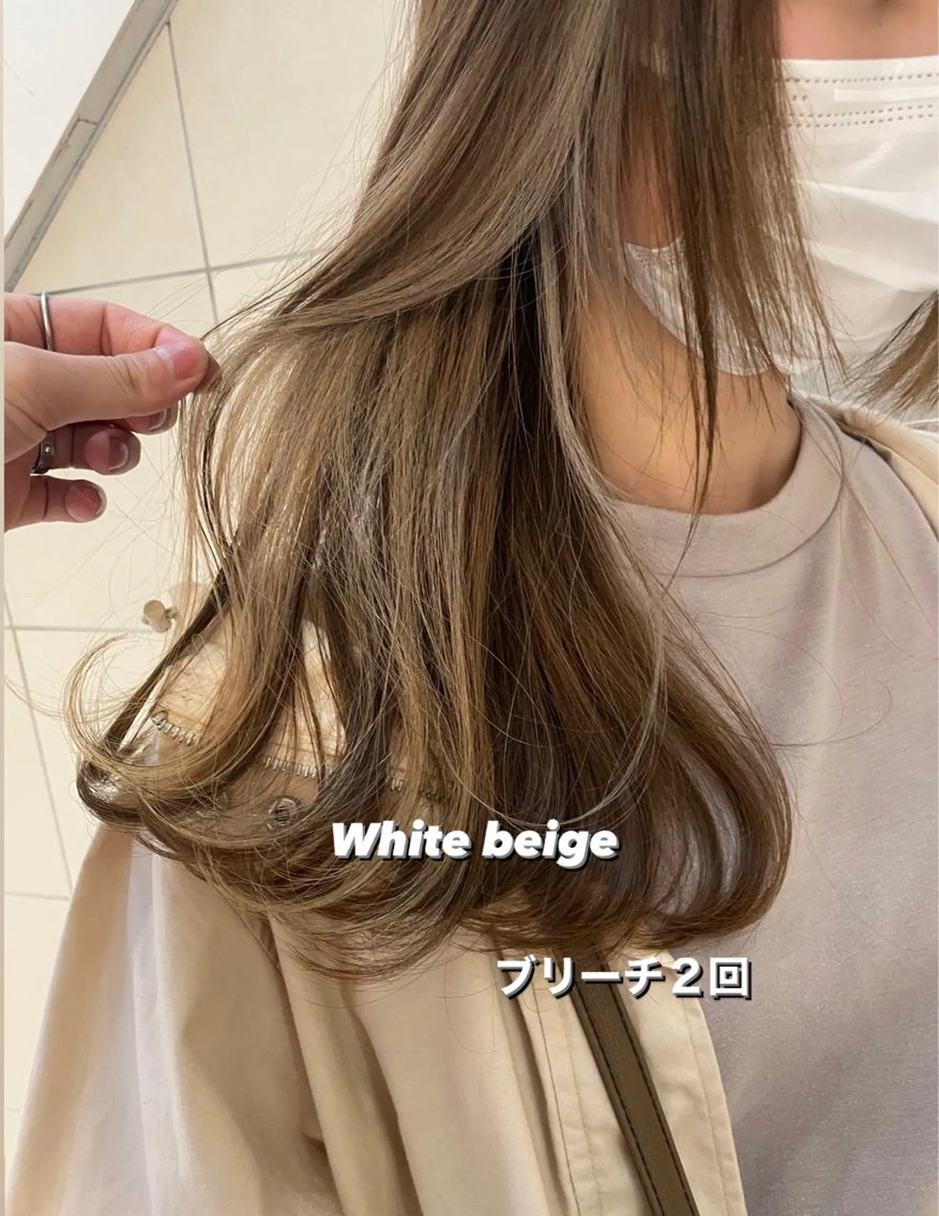 ショート カラー ヘアカラー トリートメント ケアブリーチ/ エクステ/レイヤーのヘアスタイル