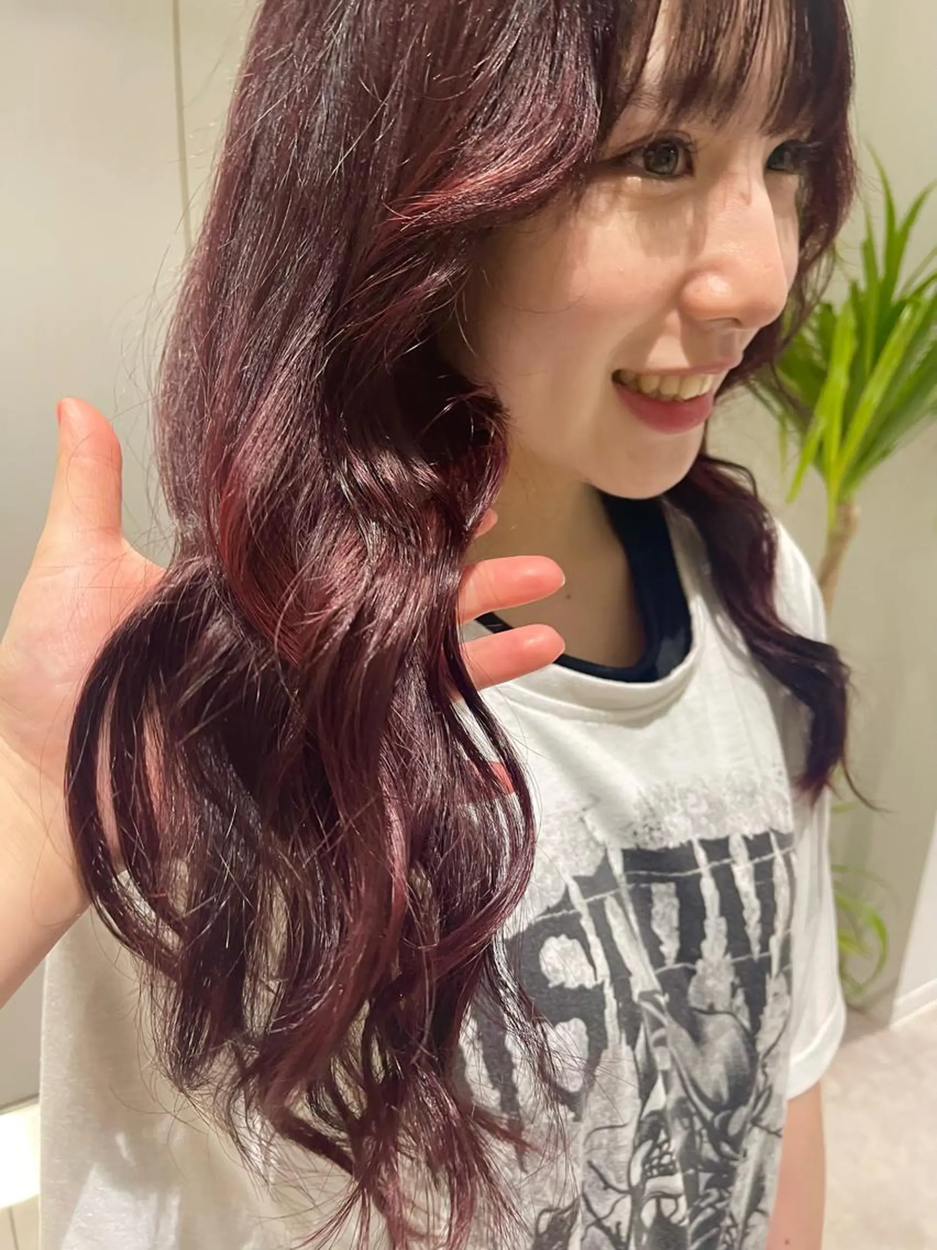 ロング カラー Zina 十条店所属・デザインカラー／ボブ 🍦MEI🍦のヘアスタイル
