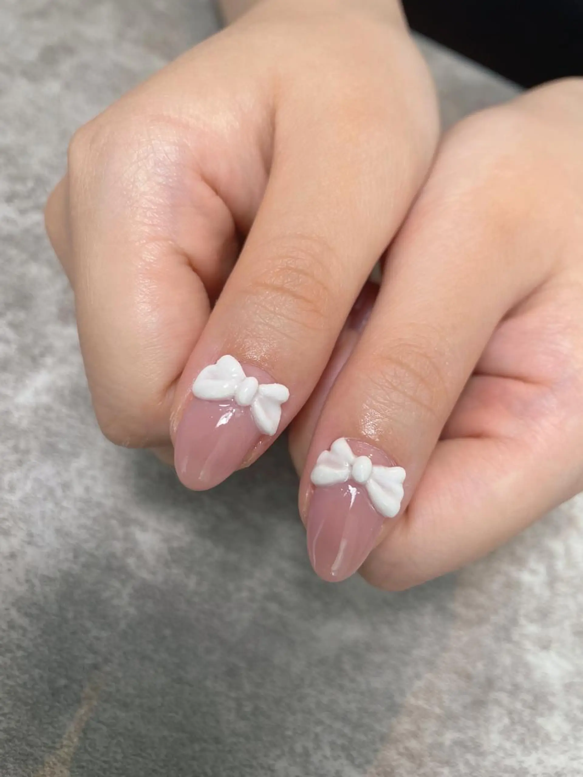 ネイル リボン ma riのネイルデザイン