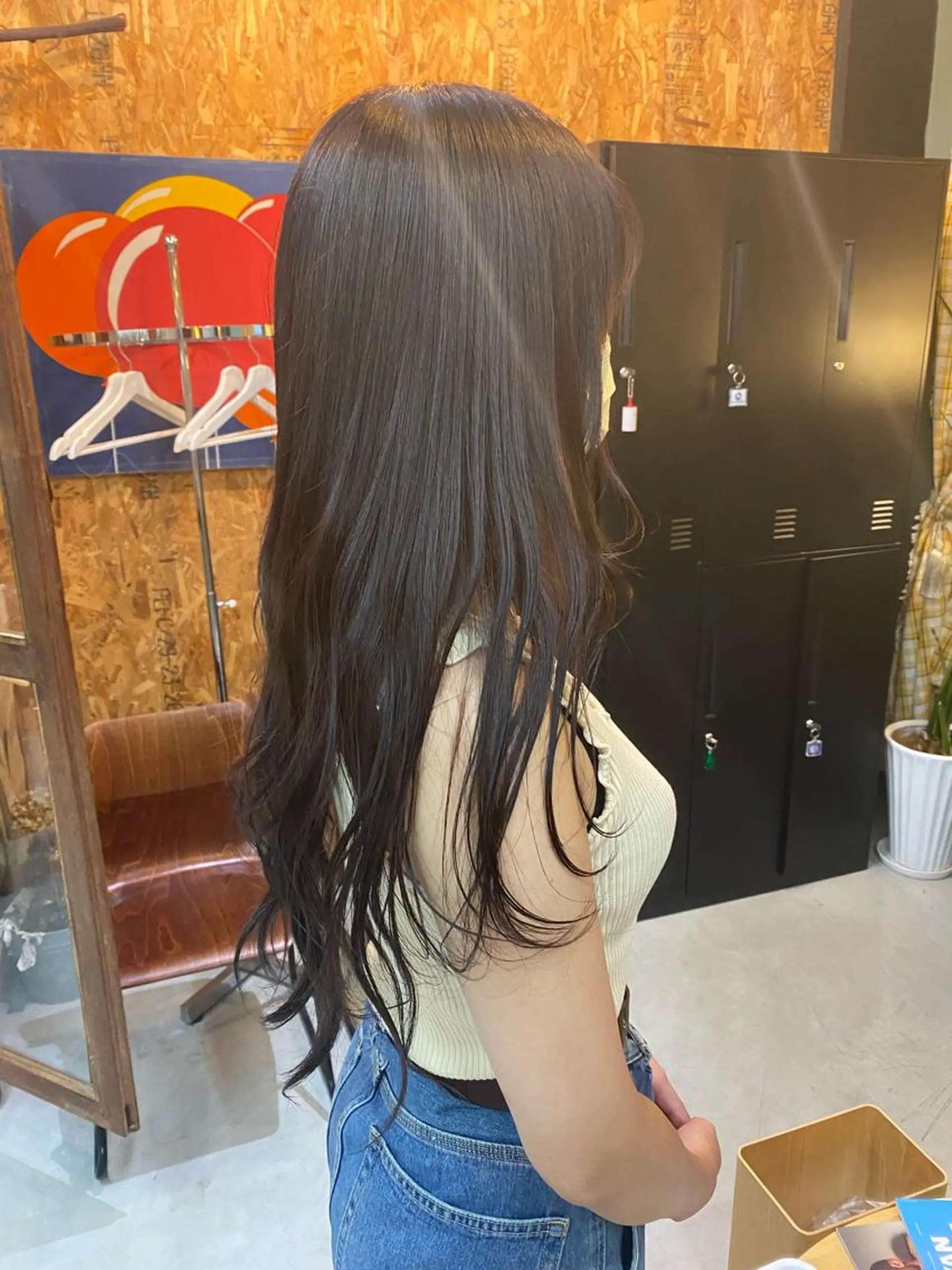 ロング カラー chapter問屋町 💘小室明華のヘアスタイル