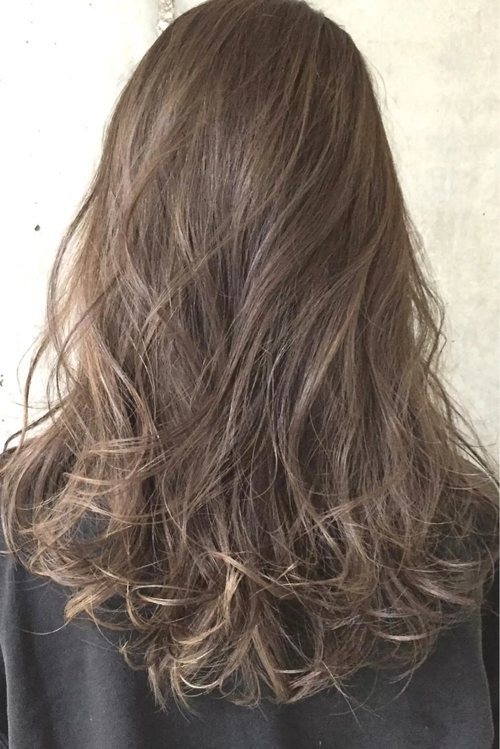 ロング カラー ハイライトカラー ハイライト 北千住でカラーNo1 高橋優輔のヘアスタイル