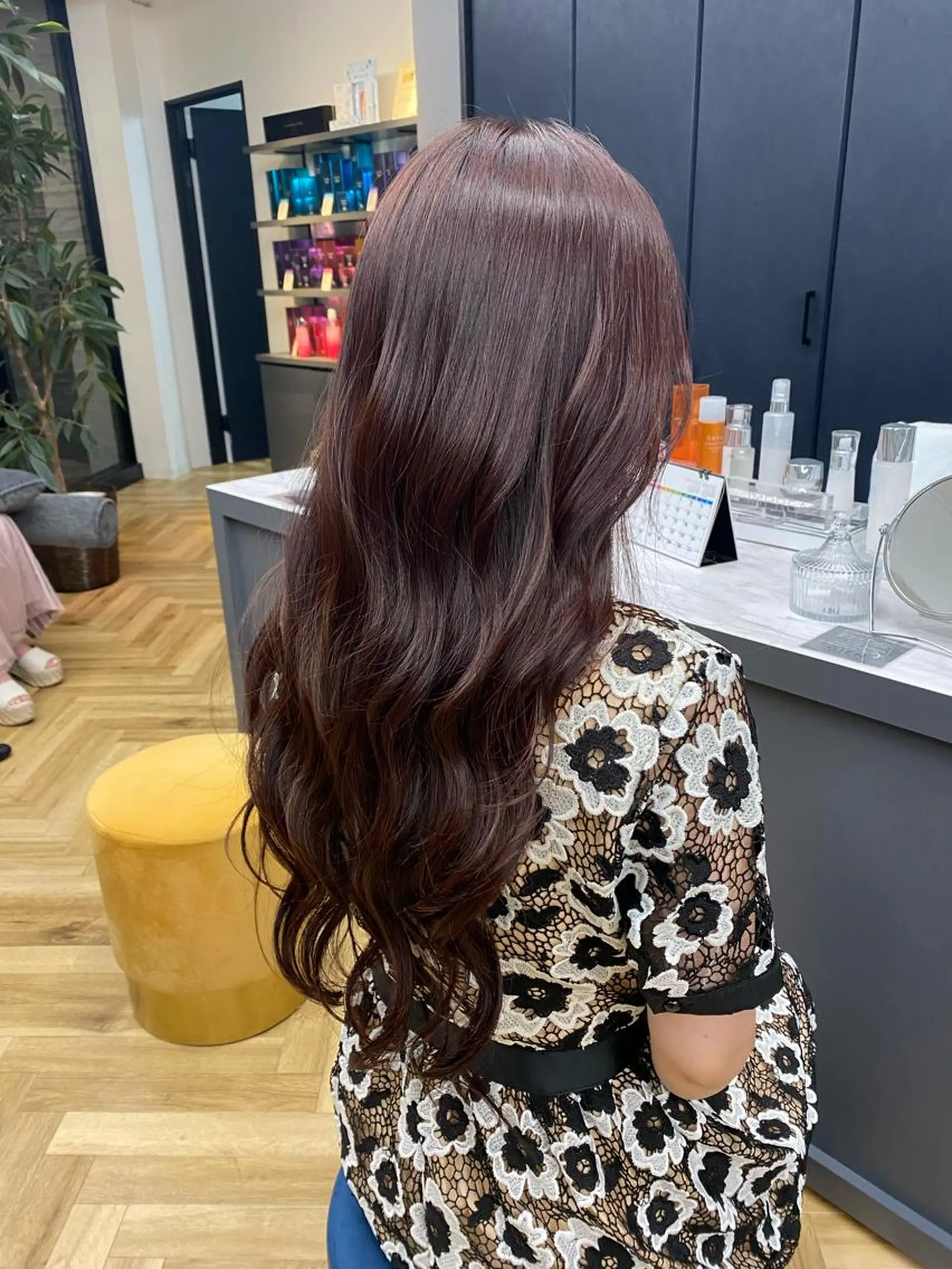 ロング カラー ラベンダーカラー ピンクカラー ピンクラベンダー 🫧ふじたまゆ🫧 レイヤーカット✂︎のヘアスタイル