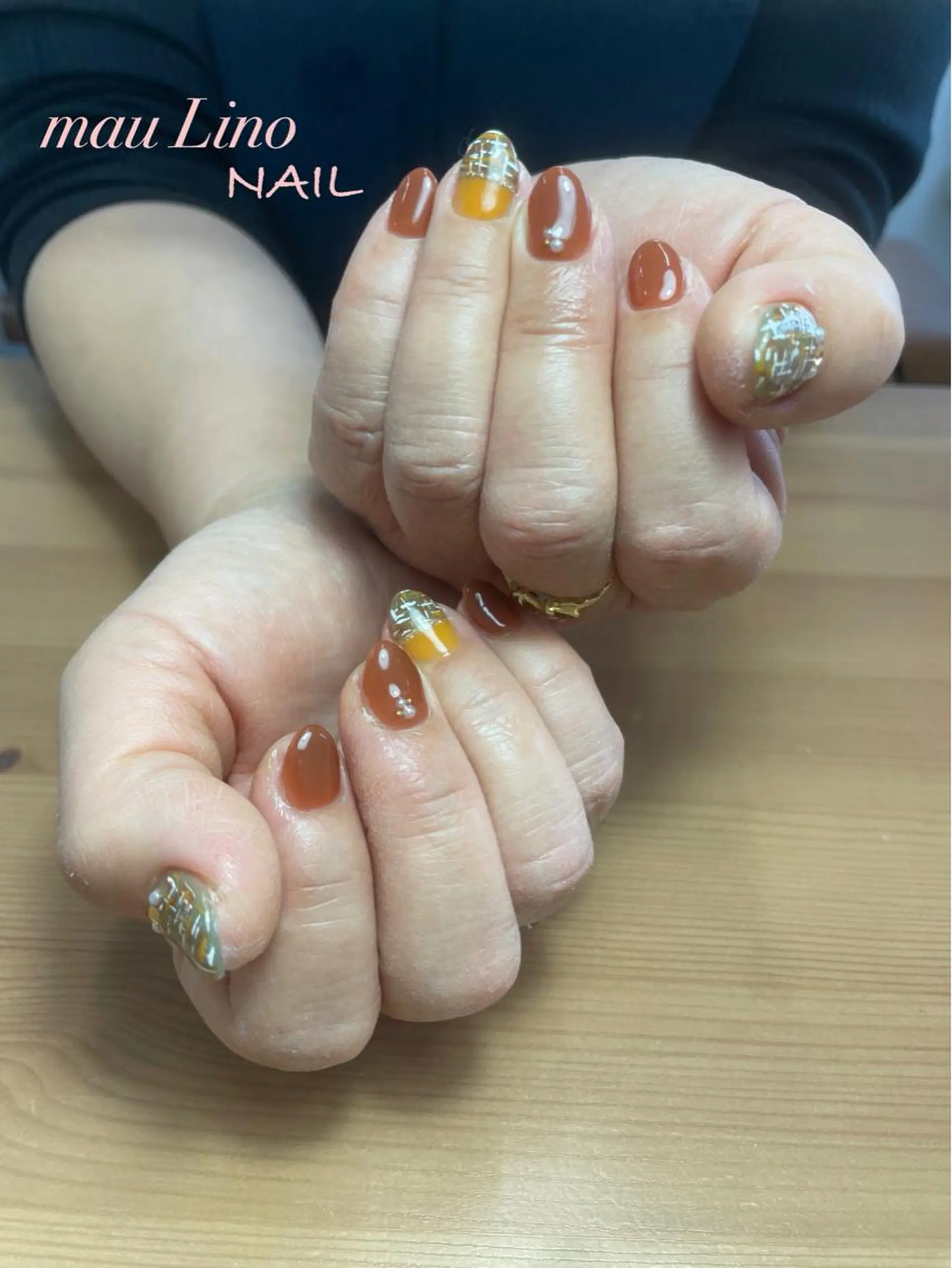 ネイル ハンドネイル mau Lino    NAIL所属・GELo nail~#19~のネイルデザイン