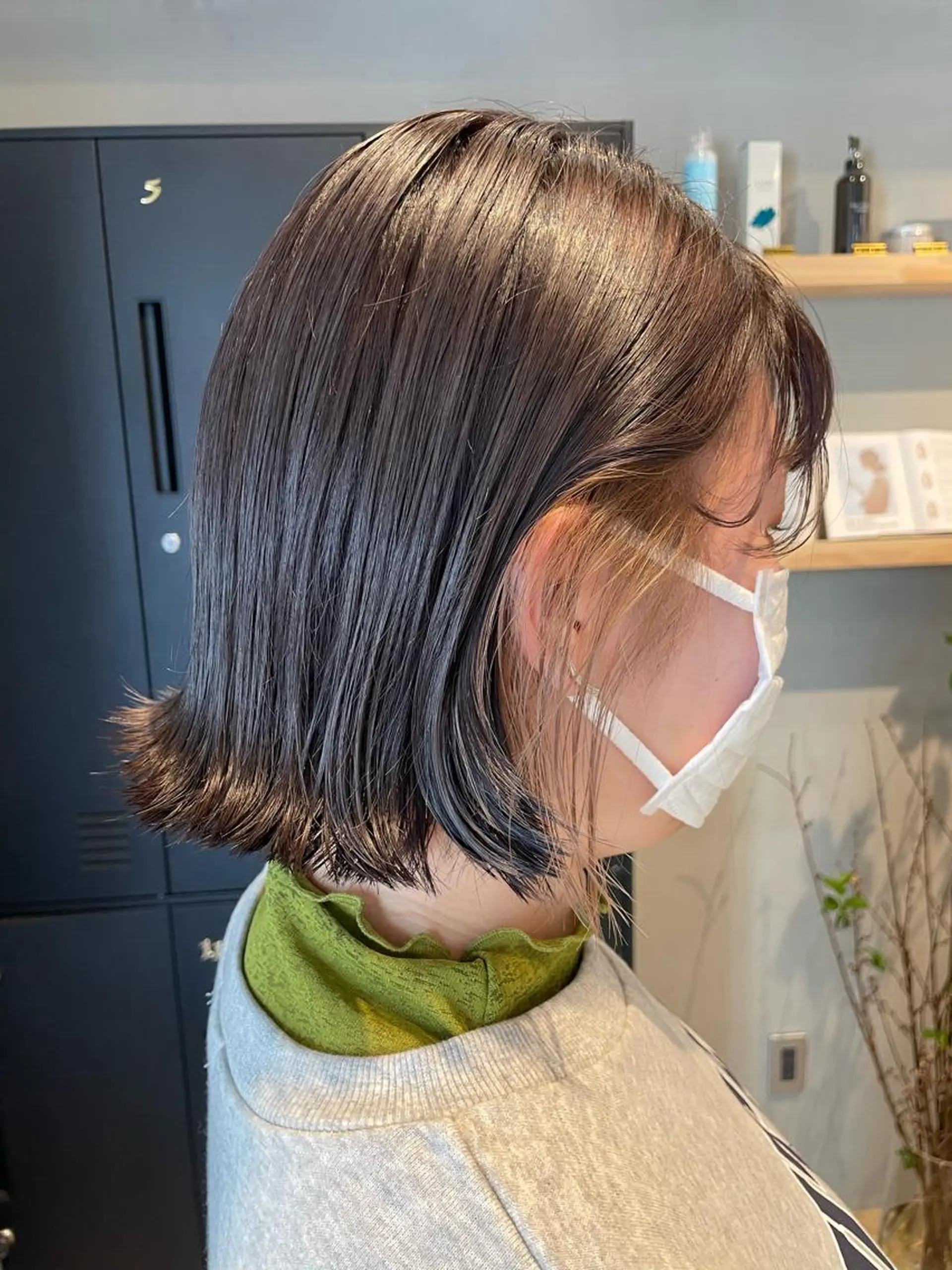 ミディアム カラー ヘアカラー トリートメント ヘッドスパ ヘアセット SALOWIN下北沢所属・hazuki 🌝のヘアスタイル