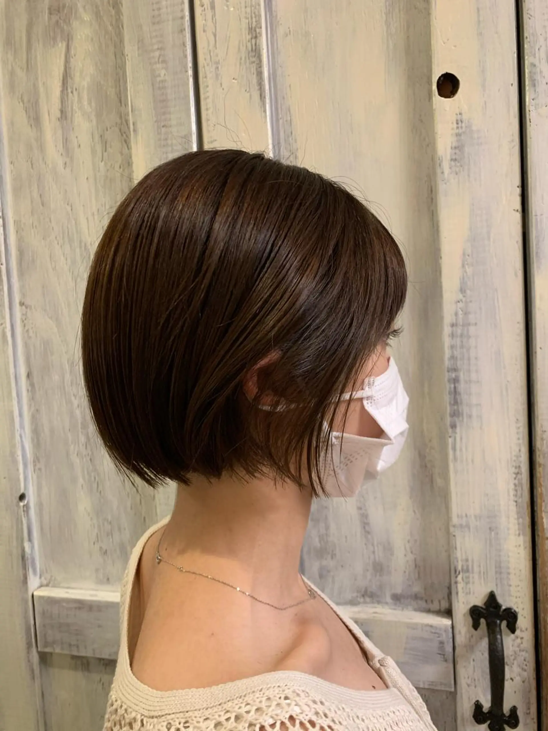 ショート カラー ベージュカラー 🤍🌫️諸里 ひよ🌫️🤍のヘアスタイル