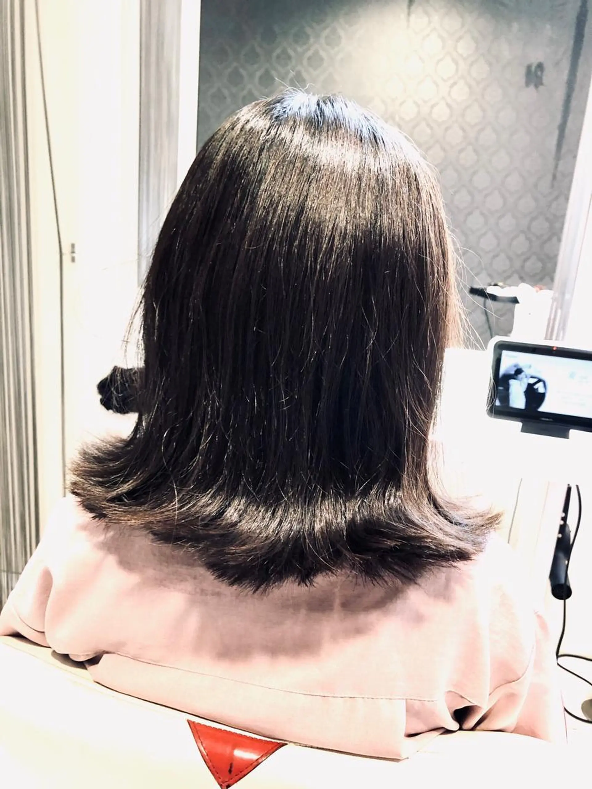 ミディアム ボブ 外ハネヘア Agu hair Ao 香取佐原店所属・蓑輪 ミノワのヘアスタイル