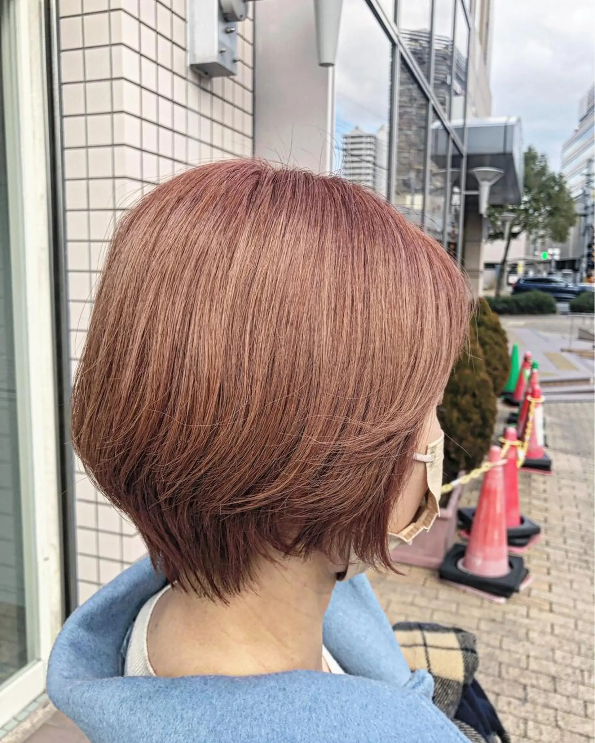 ショート カラー カット ヘアカラー トリートメント MignonS 仙幸 大輔のヘアスタイル