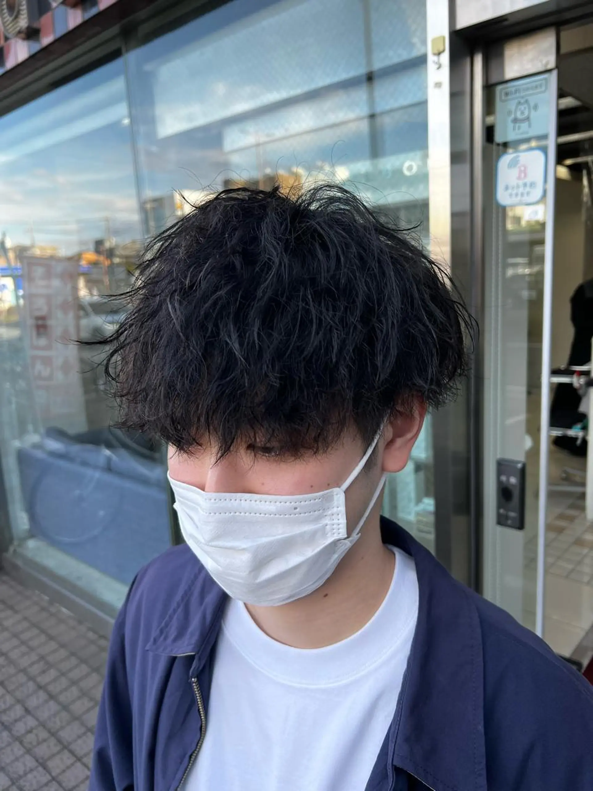 パーマ メンズ メンズパーマ カット パーマ 髪質改善美容室bokuno町田店所属・メンズ＆髪質改善縮毛 矯正【平山🔥拓哉】のヘアスタイル