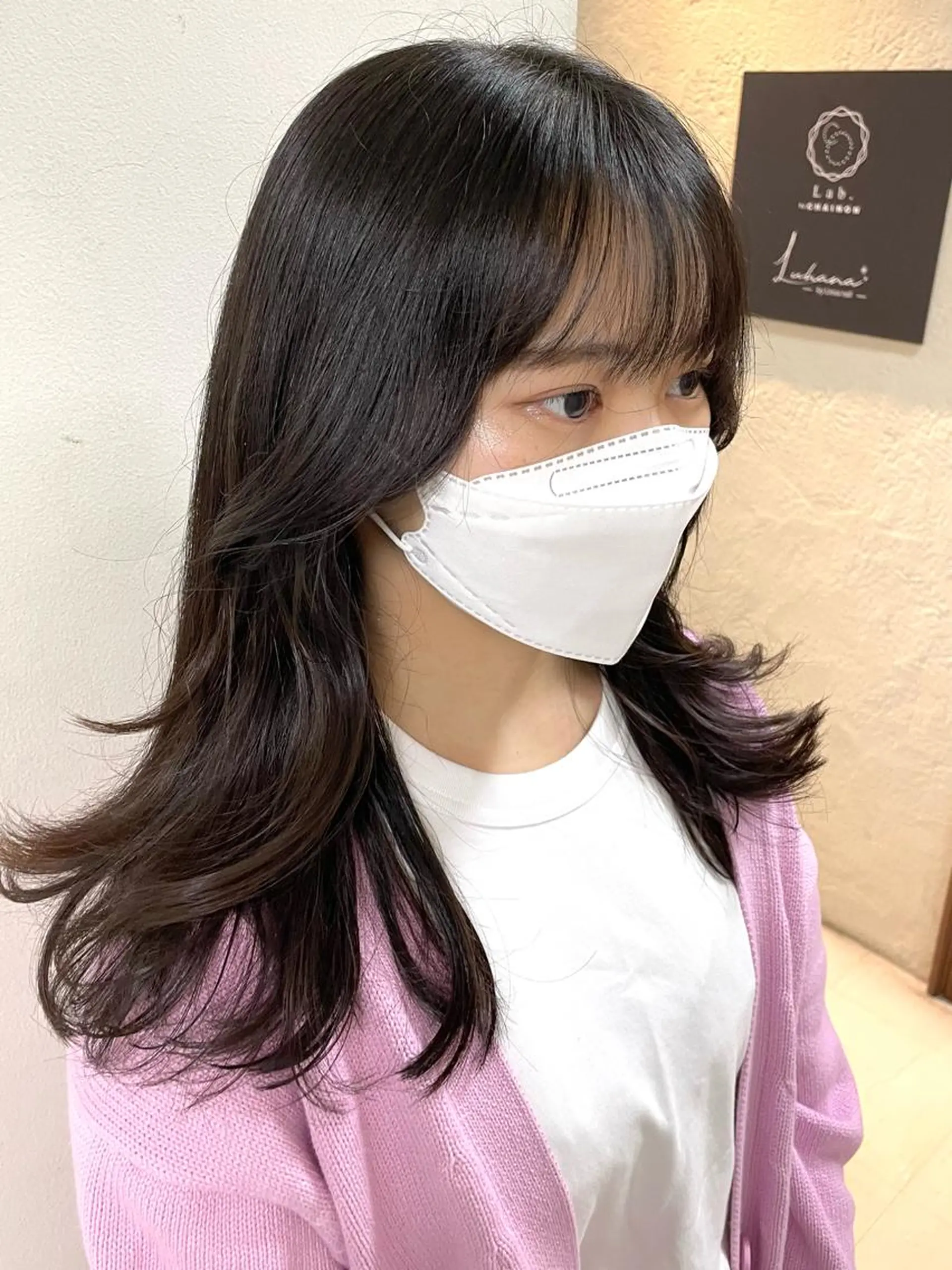 ロング カラー ヘアアレンジ maoブリーチ無し 似合わせカラーのヘアスタイル