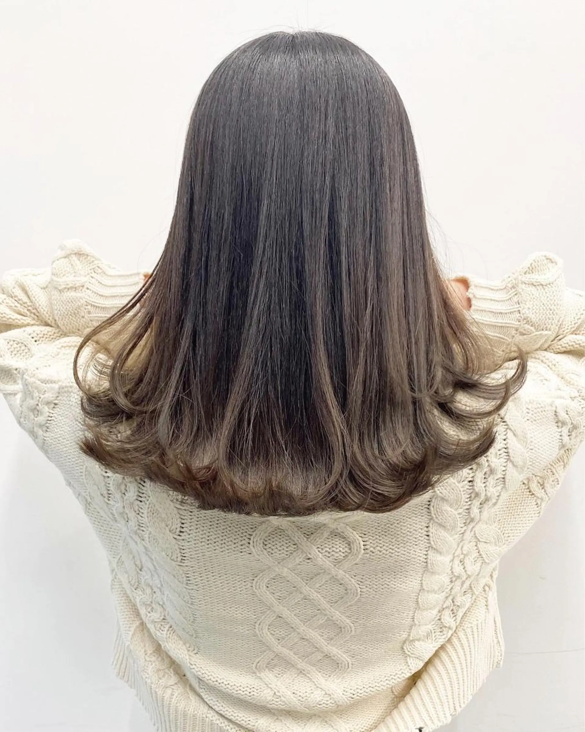 ミディアム カラー パーマ ヘアアレンジ 【公式】amble luxe池袋東口🩷のヘアスタイル