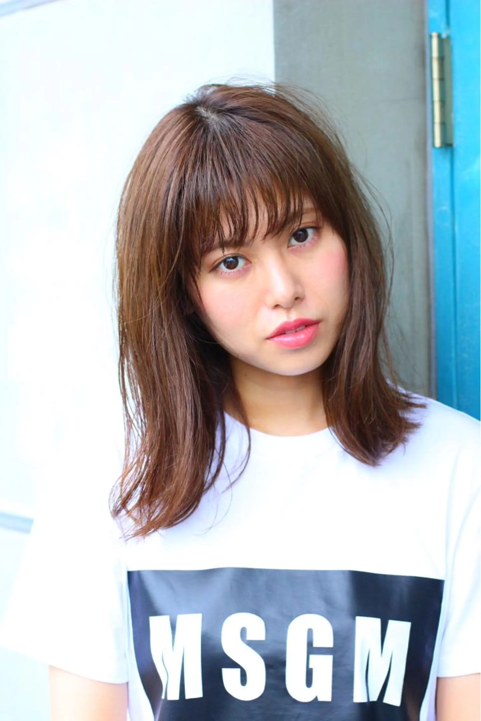 ミディアム 向井 涼太朗のヘアスタイル