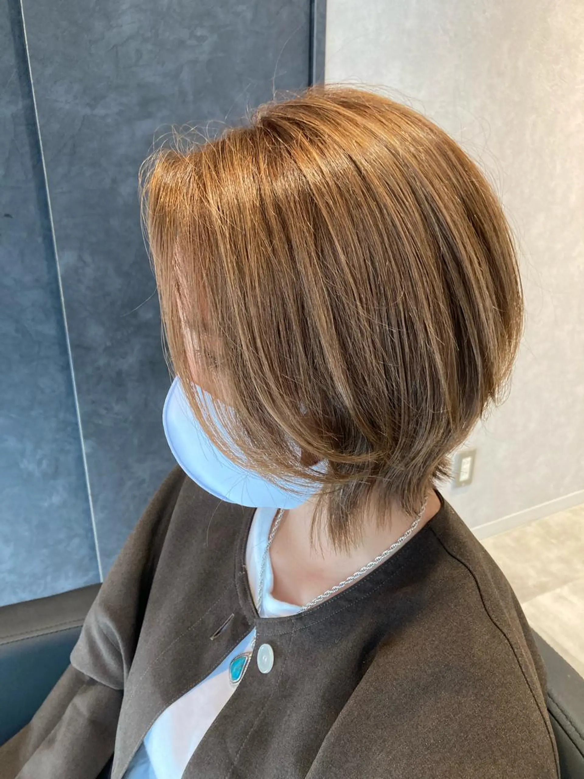 ショート カラー カット ヘアカラー 宮下 弦也のヘアスタイル