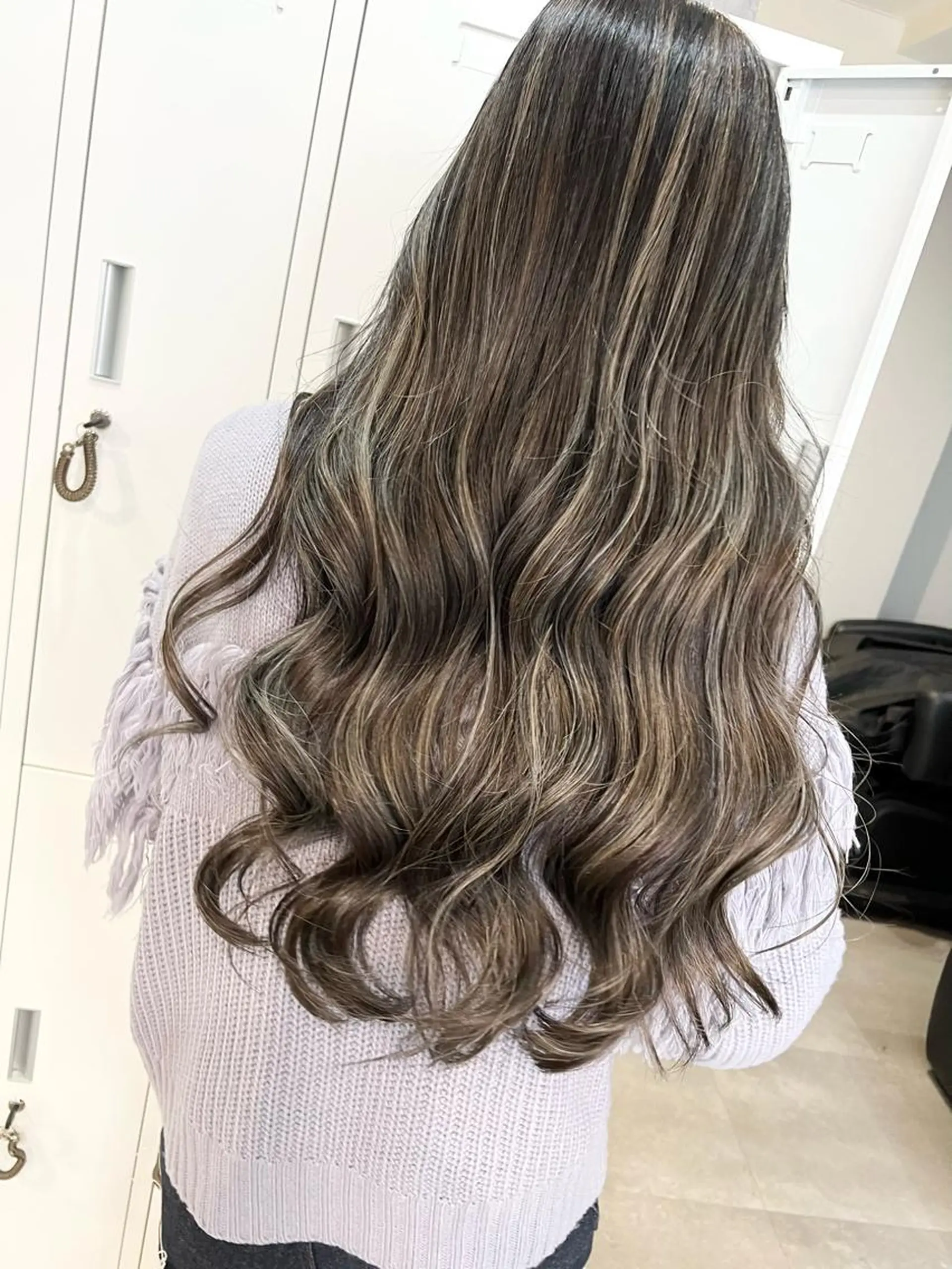 ロング ヘアカラー トリートメント Bear(ベア)所属・KYOKO 【Bear】のヘアスタイル